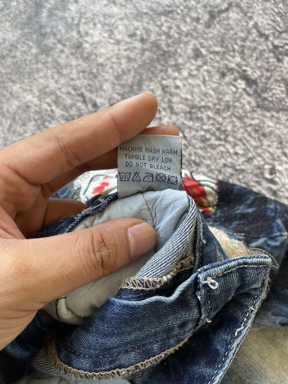 Japanese Brand Y2k Jpj poem grunge ifsixwasnine bootcut jeans Size US 28 / EU 44 - 8 Thumbnail