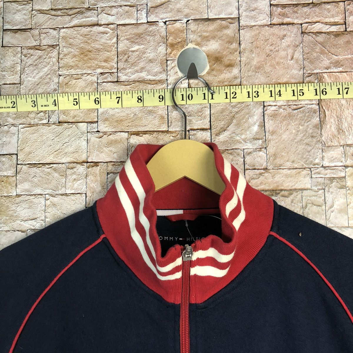 Tommy Hilfiger Tommy Hilfiger Dark Blue Red Jacket varsity #A384 Size US M / EU 48-50 / 2 - 4 Thumbnail
