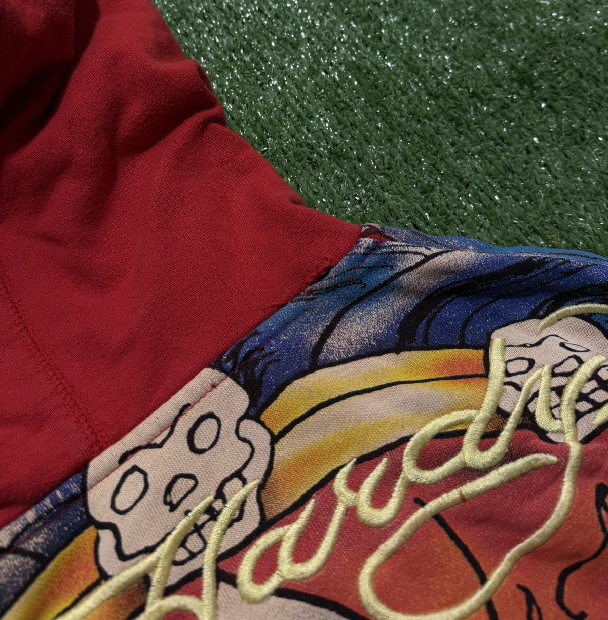 Ed Hardy Vintage Ed Hardy by Christian Audigie Zip Hoodie Y2K Dragon Size US XL / EU 56 / 4 - 10 Thumbnail