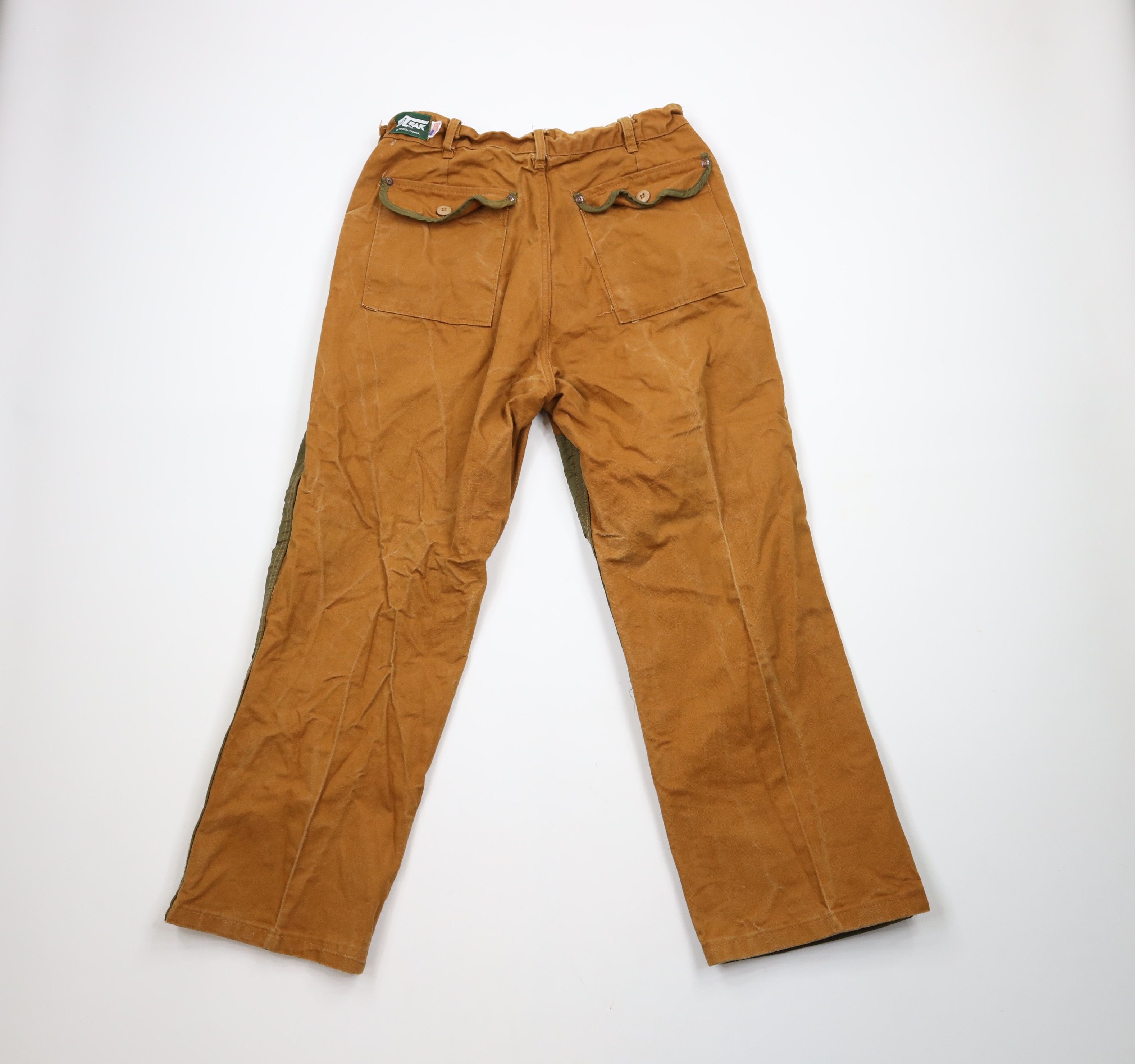 Vintage Vintage 70s Streetwear Wide Leg Field Brush Pants USA Size US 32 / EU 48 - 8 Thumbnail