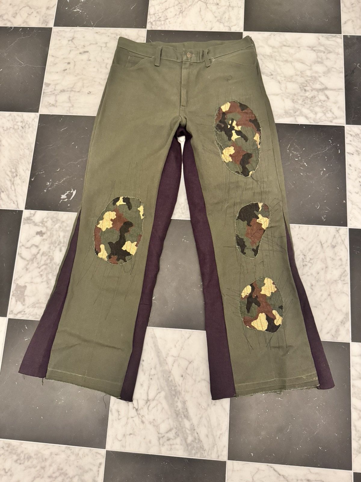 Japanese Brand Flared denim Size US 31 - 2 Thumbnail