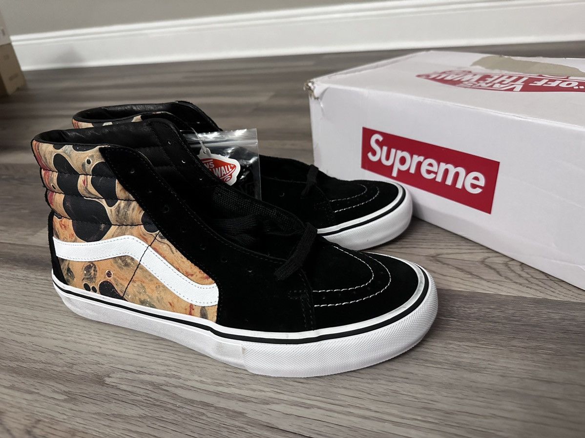 Supreme Vans SK8-HI Pro Supreme x Andrés Serrano Blood and Semen | Grailed