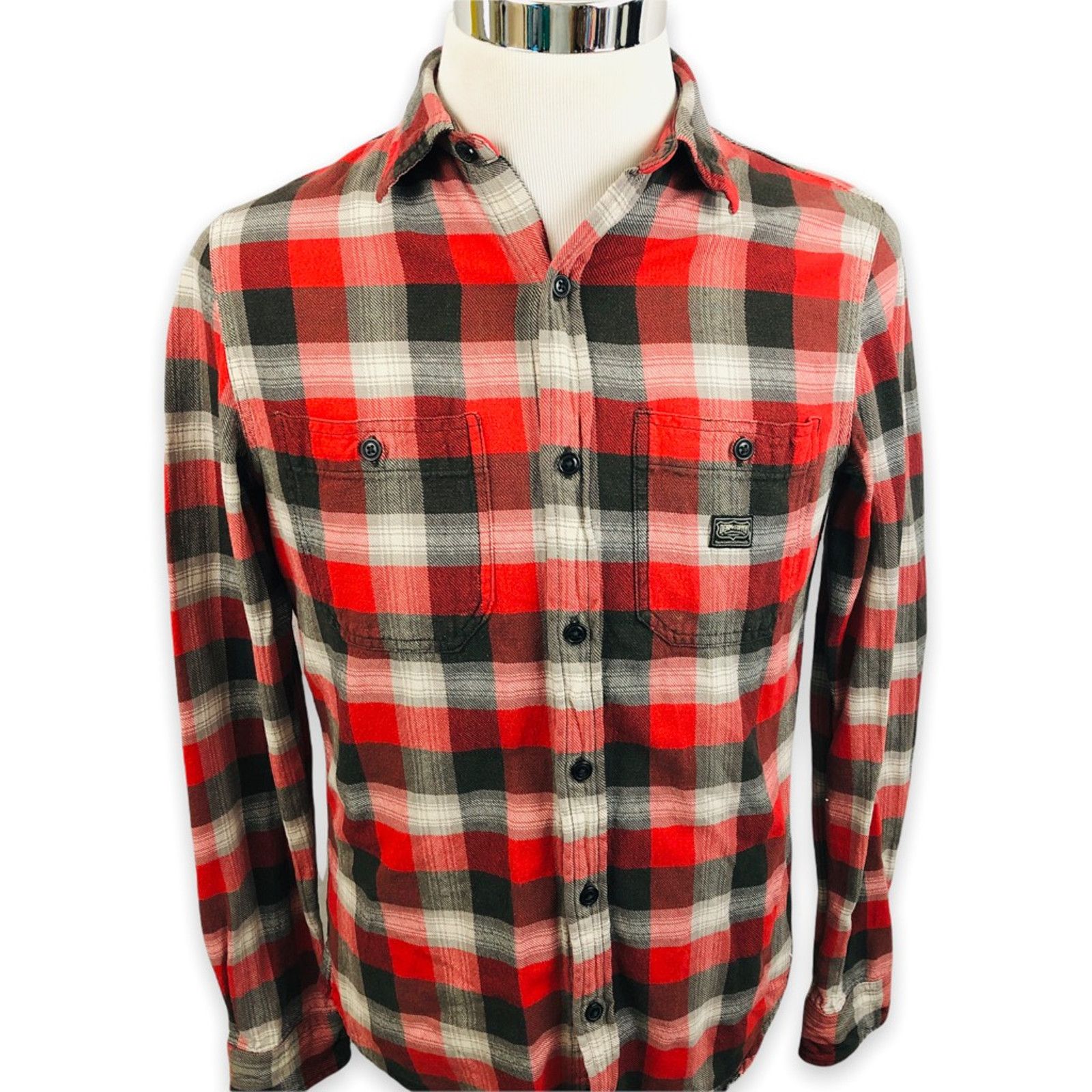 Ralph Lauren Ralph Lauren Denim Supply Button Front Shirt Red Plaid S Size US S / EU 44-46 / 1 - 1 Thumbnail