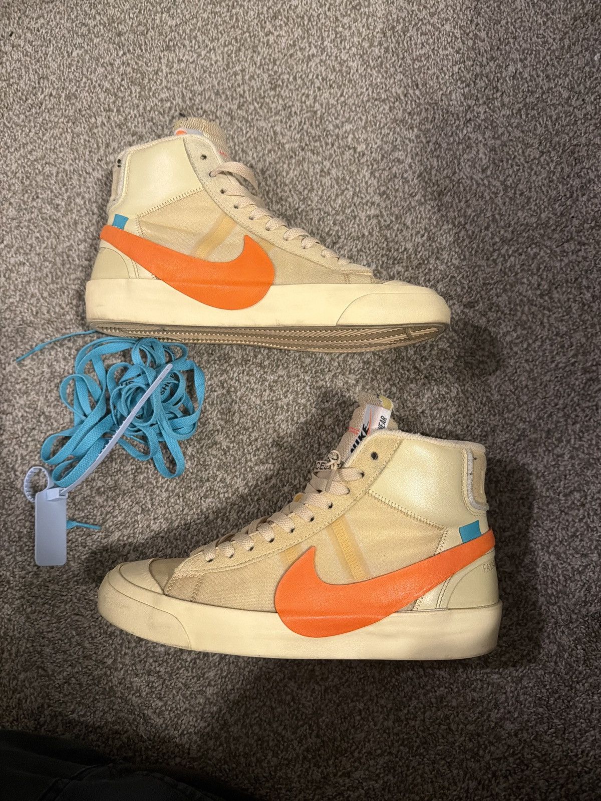 Nike × Off-White Off white nike blazer mid hallows eve Size US 8.5 / EU 41-42 - 1 Thumbnail