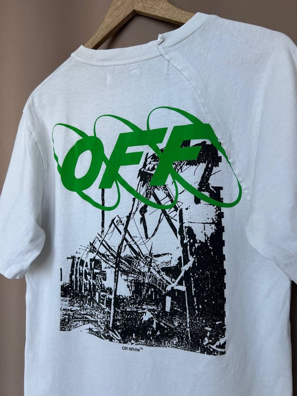 Off-White Off-White Ruined Factory Oversized T-Shirt Mens Size S Size US S / EU 44-46 / 1 - 8 Thumbnail