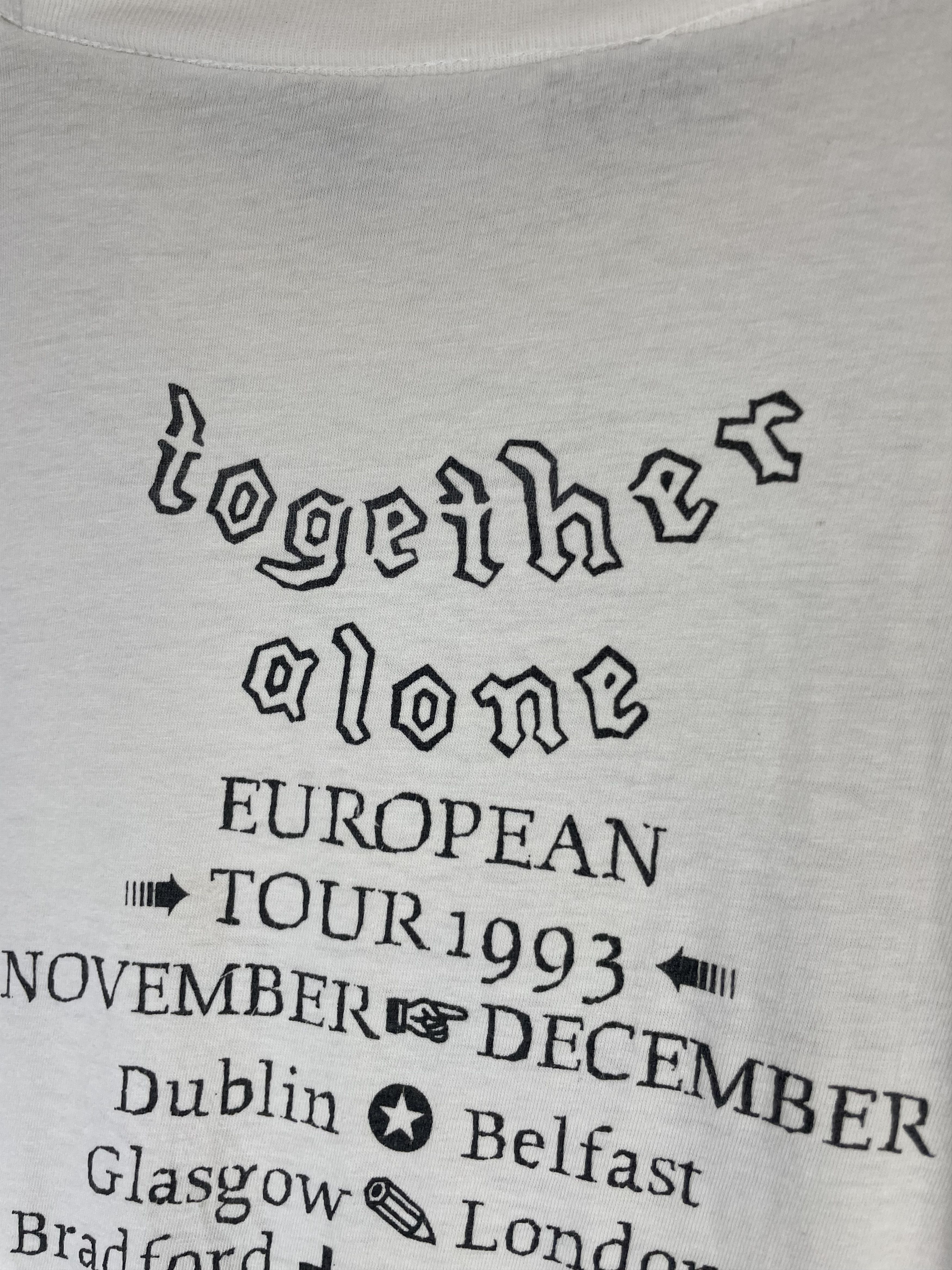 Band Tees 1993 Crowded house together alone tour T-Shirt Size US XL / EU 56 / 4 - 9 Thumbnail