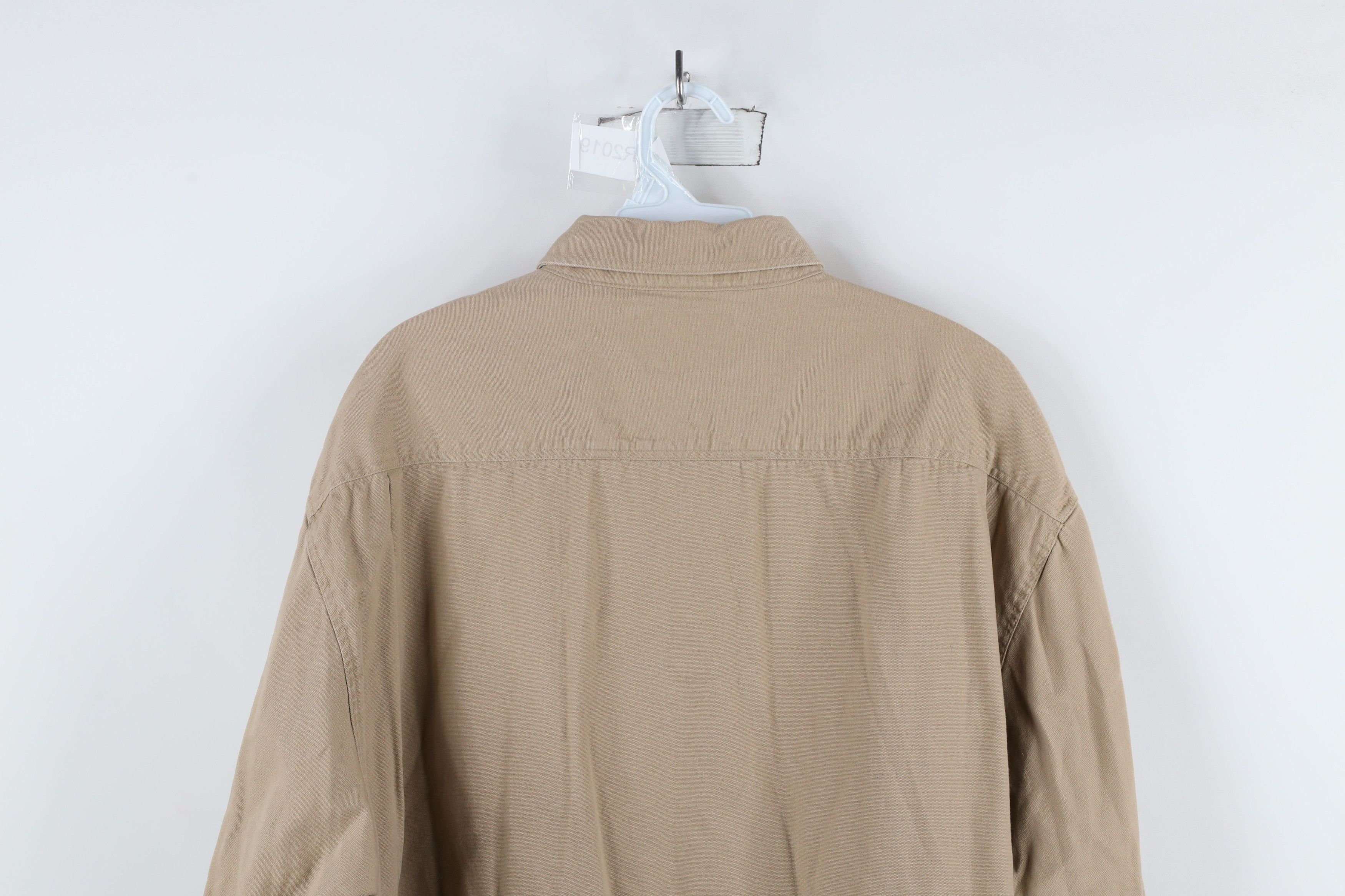 Vintage Vintage 90s Streetwear Patch Shooting Button Down Shirt Size US XL / EU 56 / 4 - 11 Thumbnail