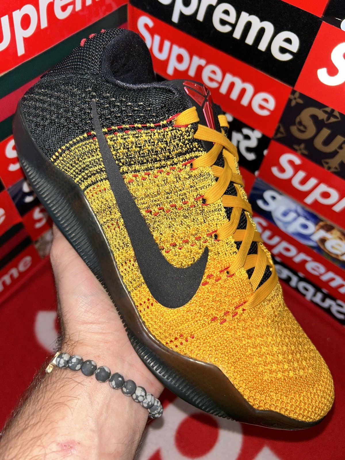 Nike Nike Kobe 11 Elite Low Bruce Lee 822675-706 size 8 Size US 8 / EU 41 - 8 Thumbnail