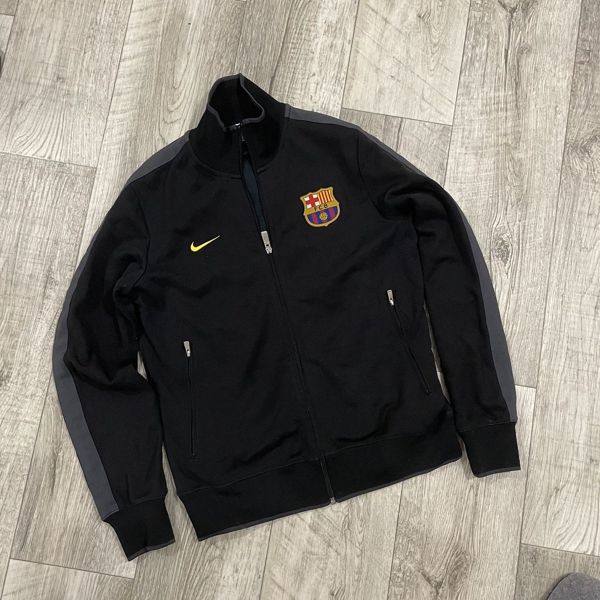 Nike Team F.C Barcelona lightweight jacket bomber black