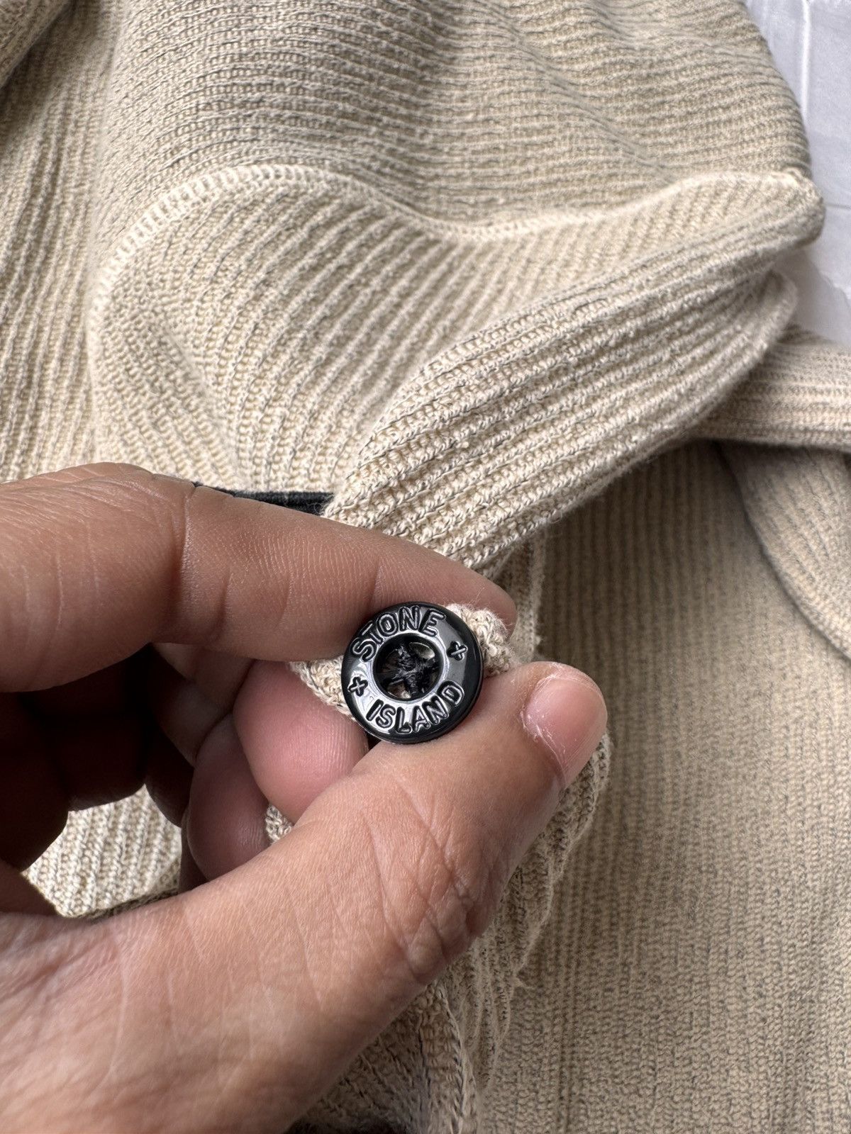 Stone Island VINTAGE EARLY y2k STONE ISLAND WAFFLE HALF ZIPPER Size US M / EU 48-50 / 2 - 10 Thumbnail