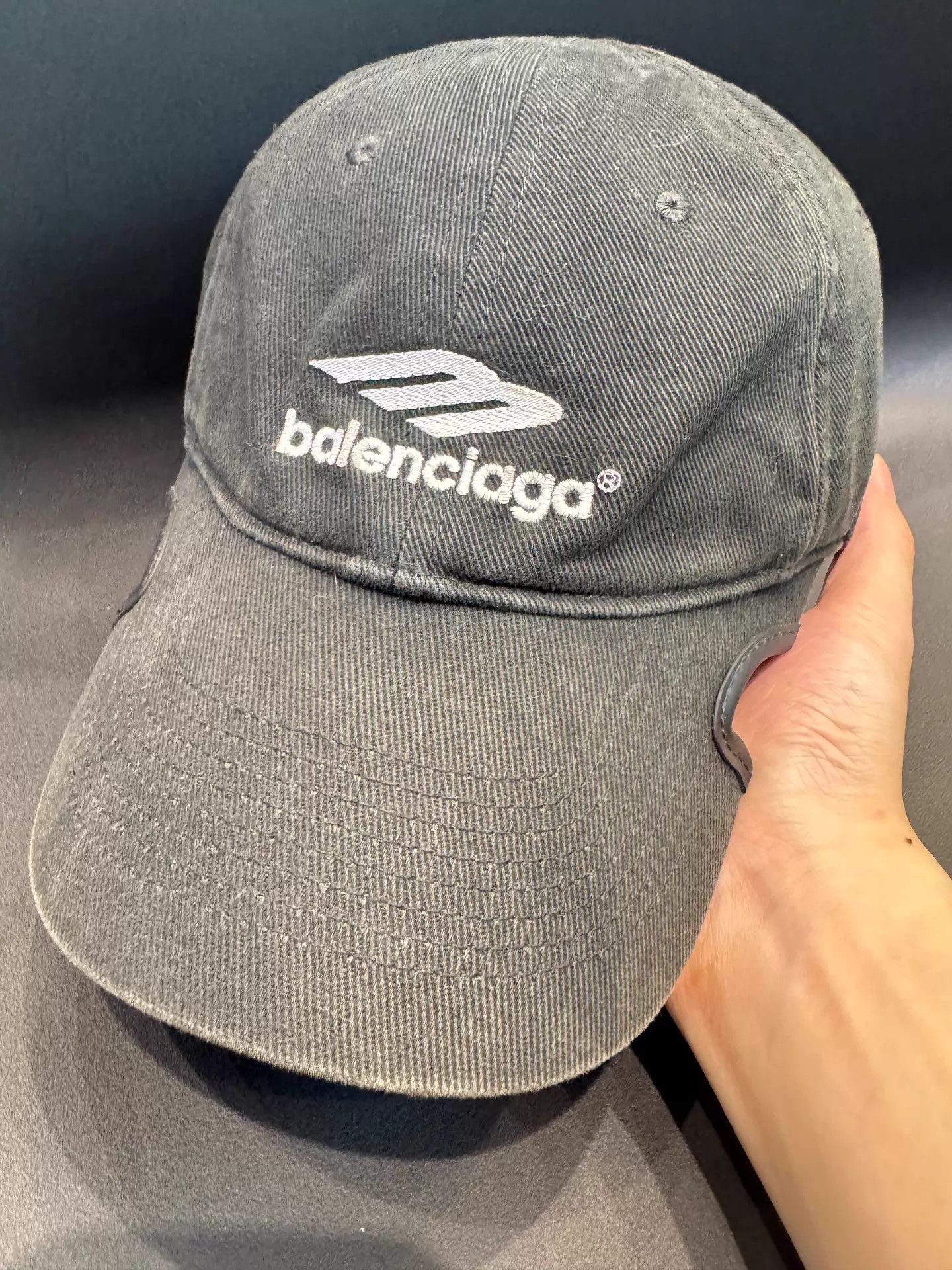 Balenciaga BALENCIAGA Cap Grey | Grailed