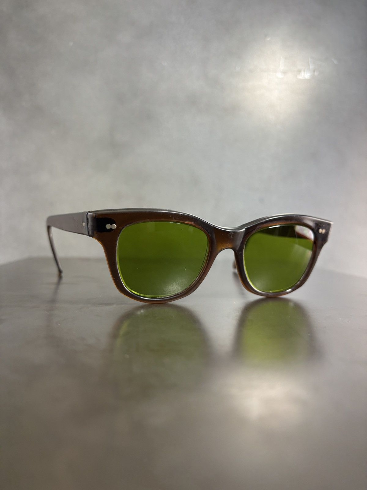 1940s Sunglasses 1950s True Vintage VAM Horned Rim Wayfarer