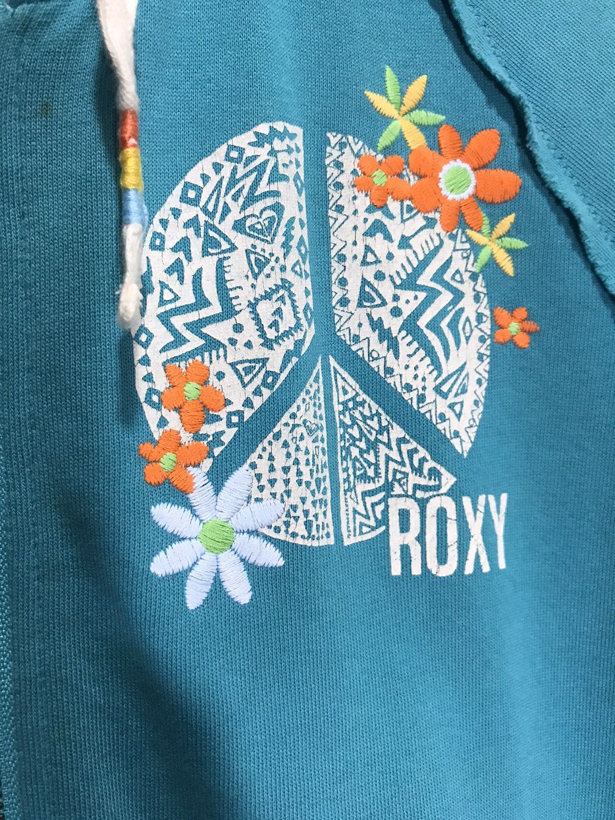 Japanese Brand × Vintage Vintage Roxy JapaneseBrand Hoodie Size XS / US 0-2 / IT 36-38 - 4 Thumbnail