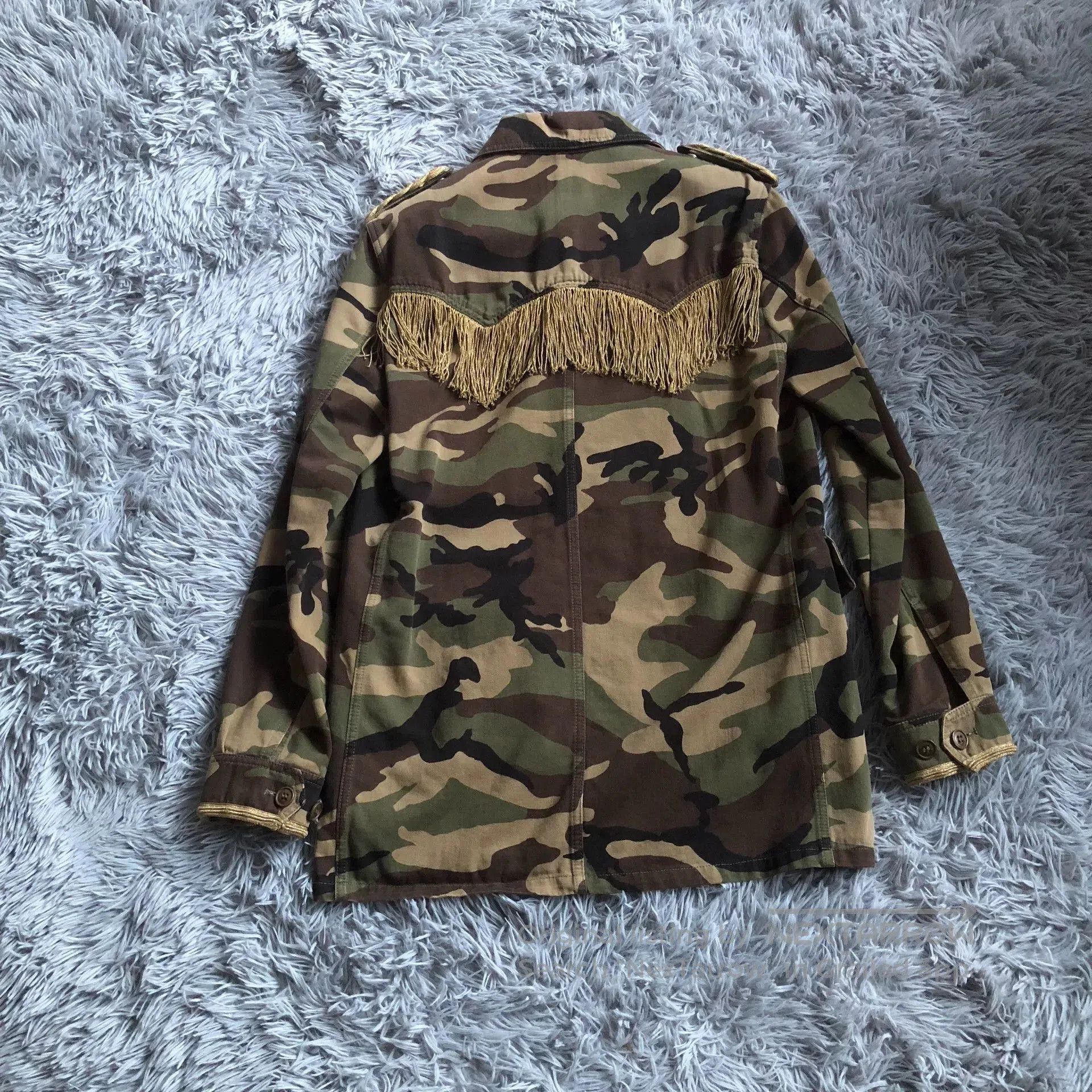 Saint Laurent Paris Saint Laurent SLP 15SS Camo Jacket. Size US S / EU 44-46 / 1 - 5 Thumbnail