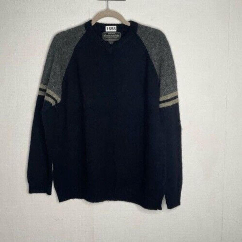 Abercrombie & Fitch VTG Abercrombie & Fitch Wool Knit CrewNeck Sweater Men XL Size US XL / EU 56 / 4 - 7 Thumbnail