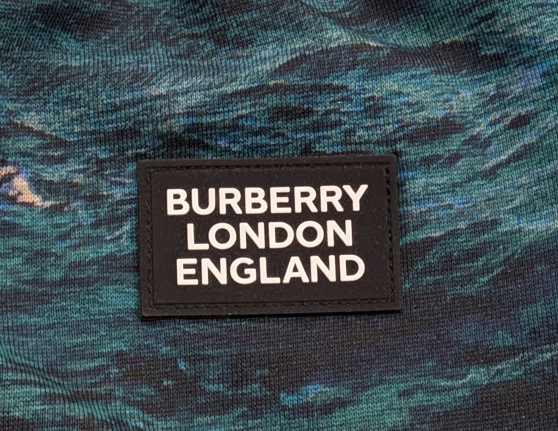 Burberry Burberry Sea Print Track Pants Deep Teal Small Size US 30 / EU 46 - 3 Thumbnail