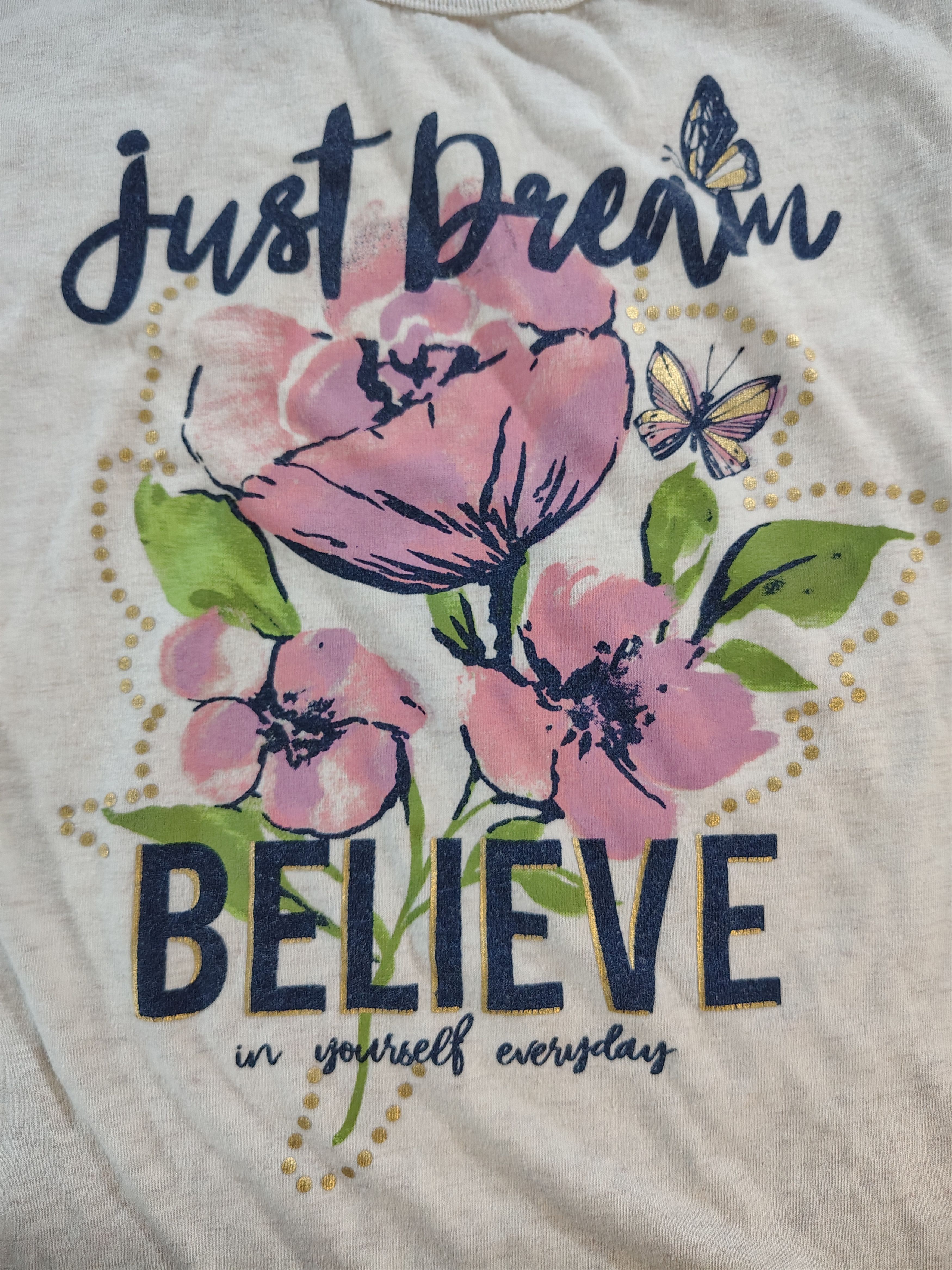 Other Women's Just Dream Believe In Yourself Everyday T-Shirt Size M / US 6-8 / IT 42-44 - 2 Thumbnail