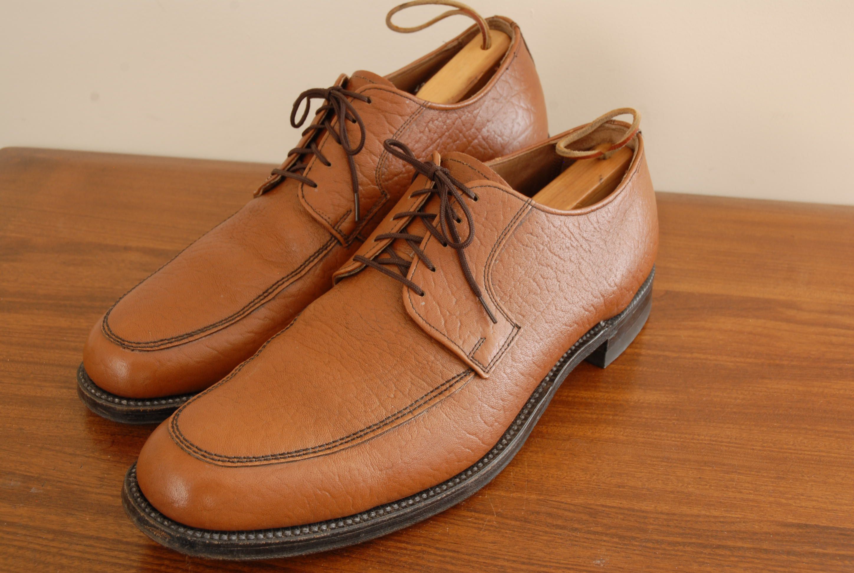 Vintage Hartt Camel Skin Derby US size 12E Size US 12 / EU 45 - 2 Thumbnail