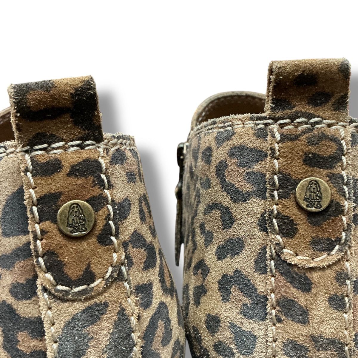 Hush Puppies Hush Puppies Mazin Cayto Cheetah Print Zip Up Ankle Booties Size US 8 / IT 38 - 12 Thumbnail
