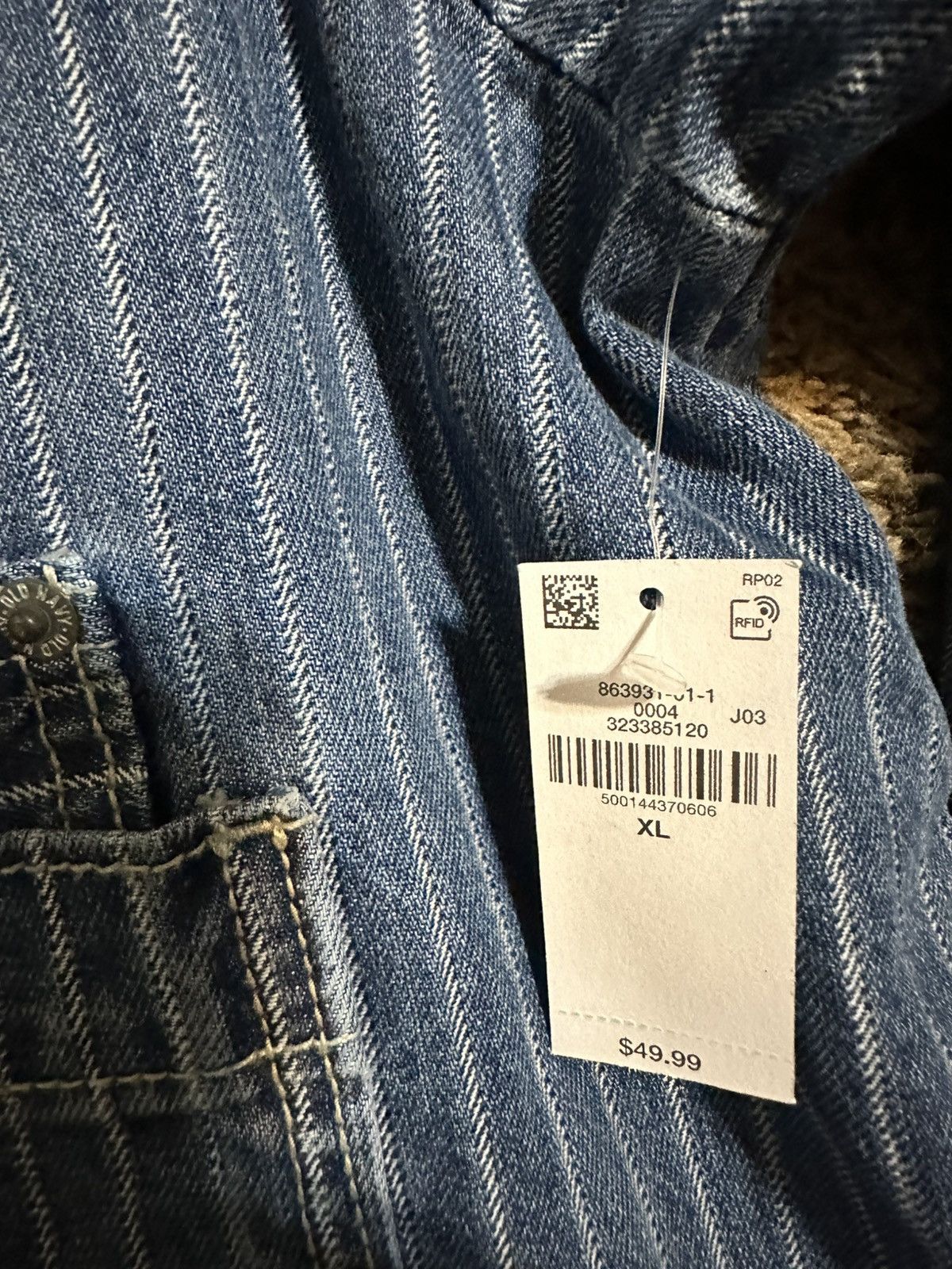 Old Navy Vintage Woman’s Old Navy “triple blue” jacket 00s size xl Size XL / US 12-14 / IT 48-50 - 3 Thumbnail