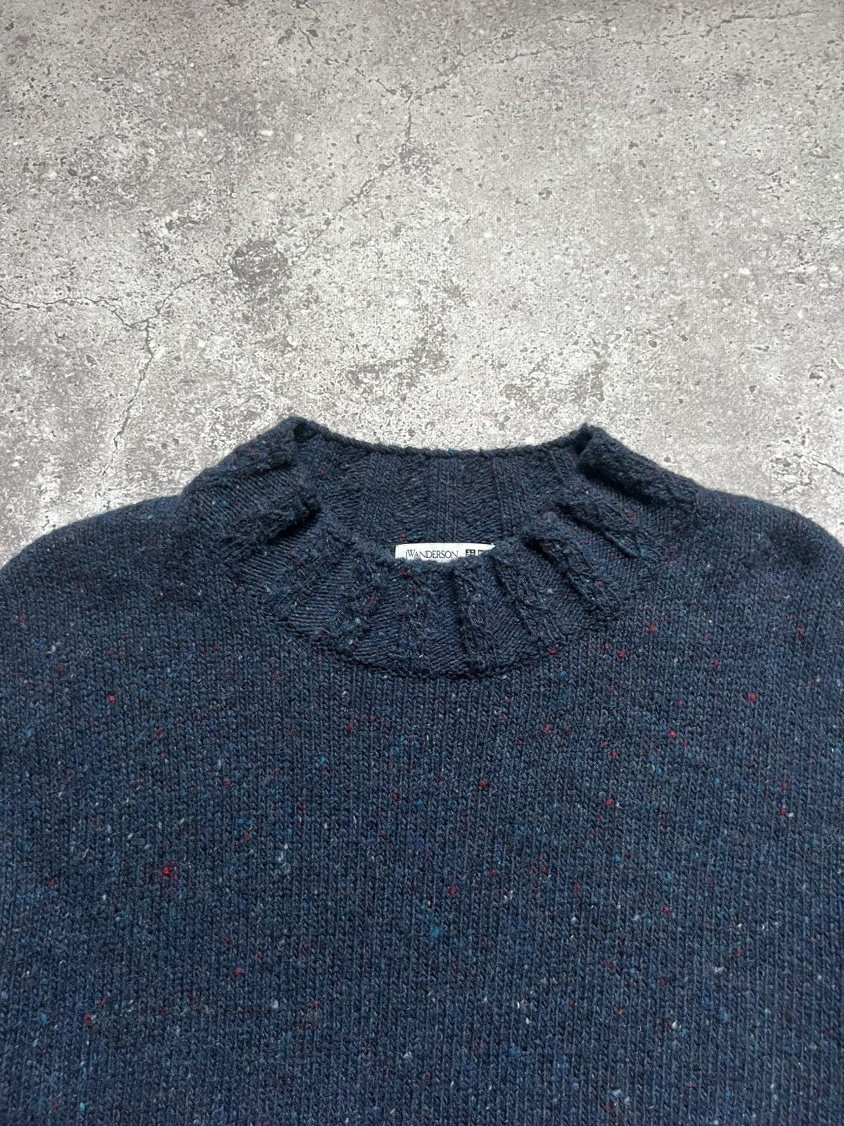 JW Anderson × Uniqlo JW Anderon Uniqlo Mens Knitted Crew Neck Sweater Sample Size US M / EU 48-50 / 2 - 8 Thumbnail