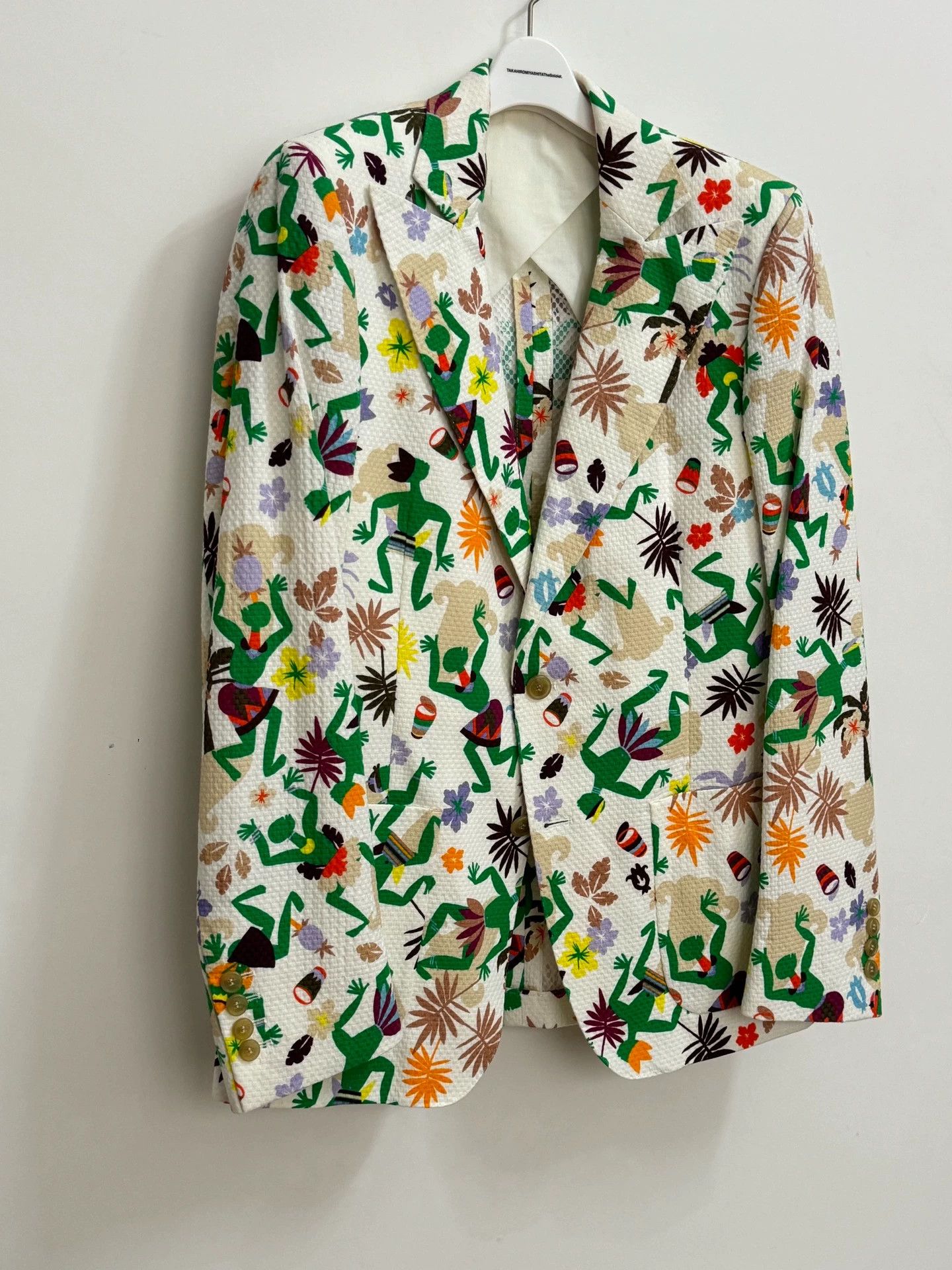 Walter Van Beirendonck Walter Van Beirendonck 46 Jacket w/Shoulder Pads Size US S / EU 44-46 / 1 - 4 Thumbnail