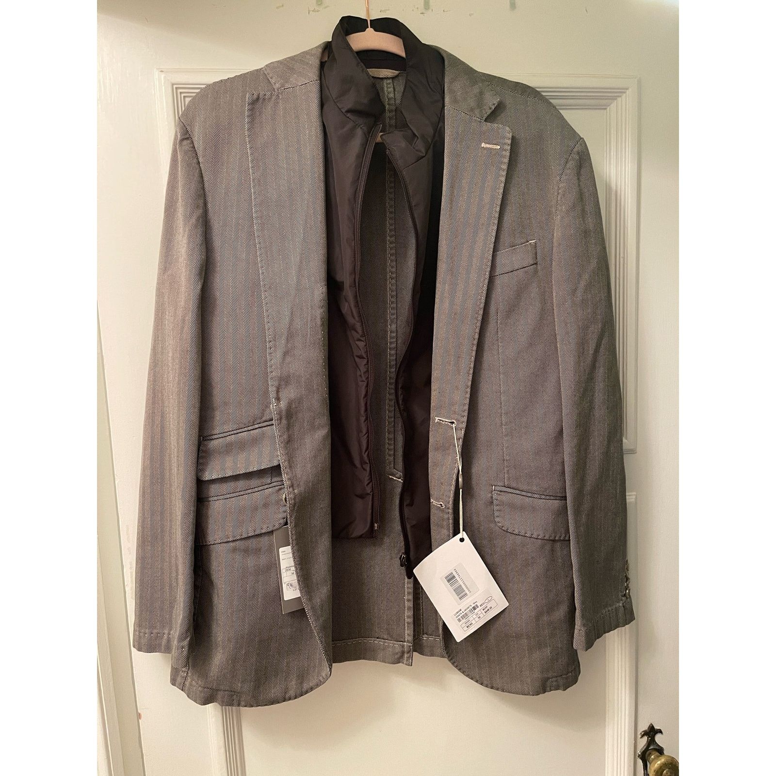 Lubiam Lubiam Sports Jacket, NWT, size: 50, MSRP $948 Size US M / EU 48-50 / 2 - 8 Thumbnail