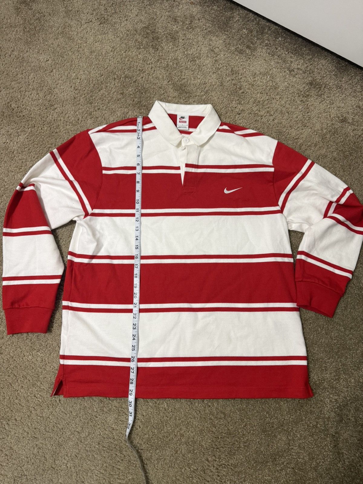 Nike × Supreme Nike x Supreme Jacquard Polo | Grailed