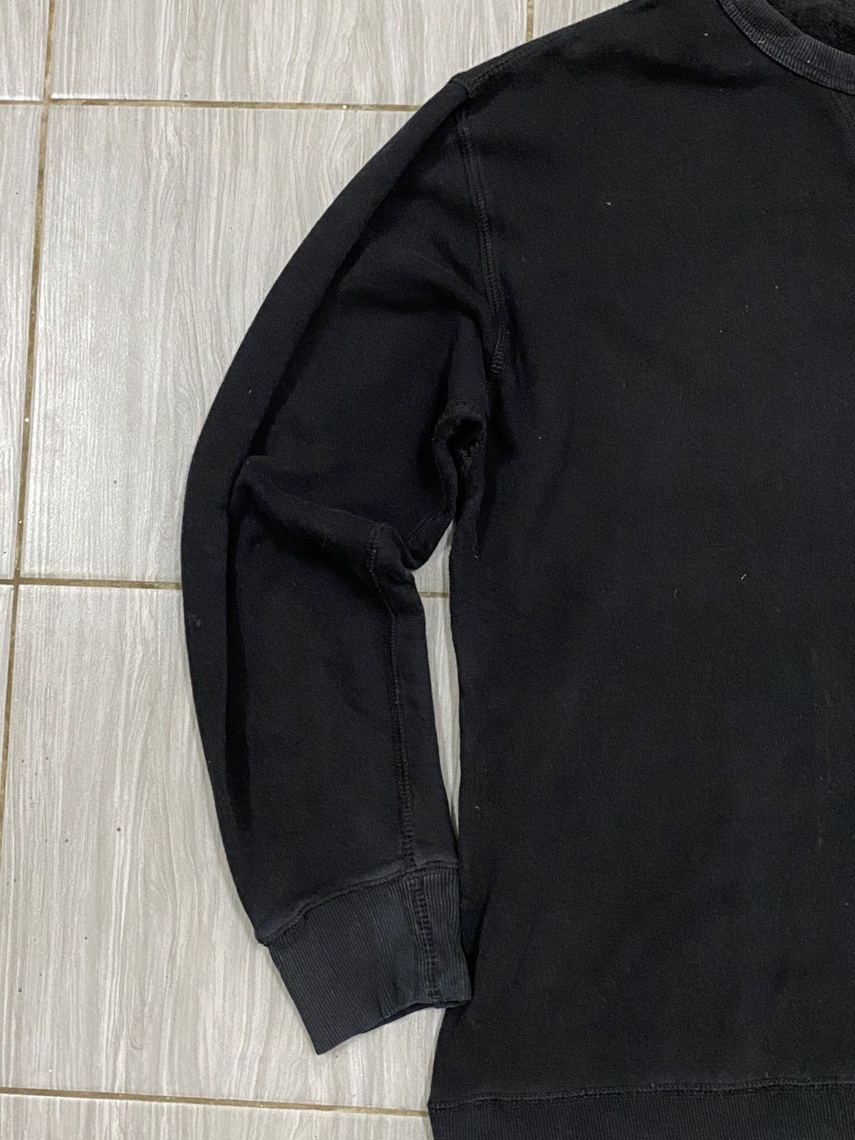 Alpha Industries Vintage Alpha Industries Black Sweatshirt Size US XL / EU 56 / 4 - 3 Thumbnail