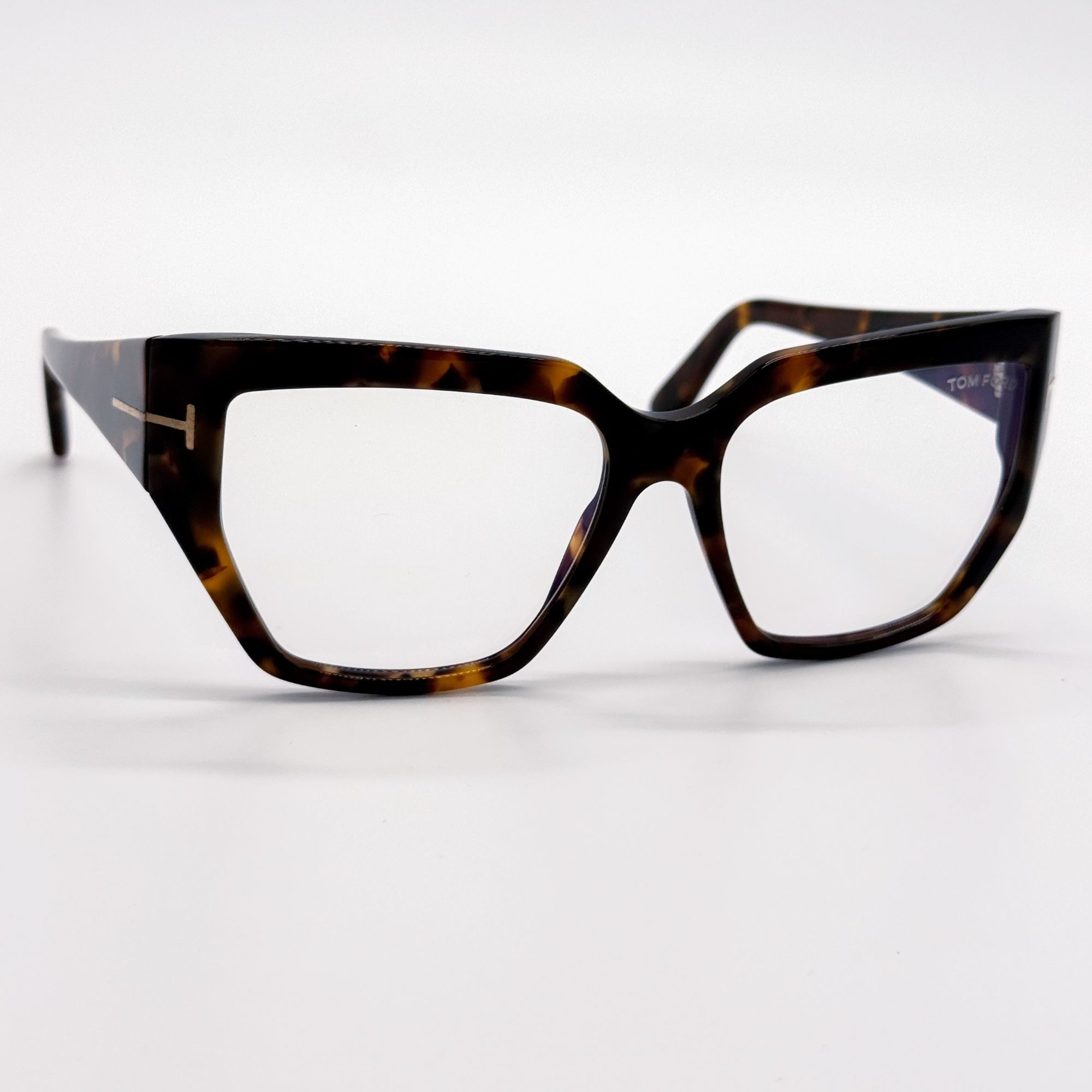 Tom Ford NEW TOM FORD EYEGLASSES TF5951 052 HAVANA WOMEN FT5951 052 Size ONE SIZE - 6 Thumbnail
