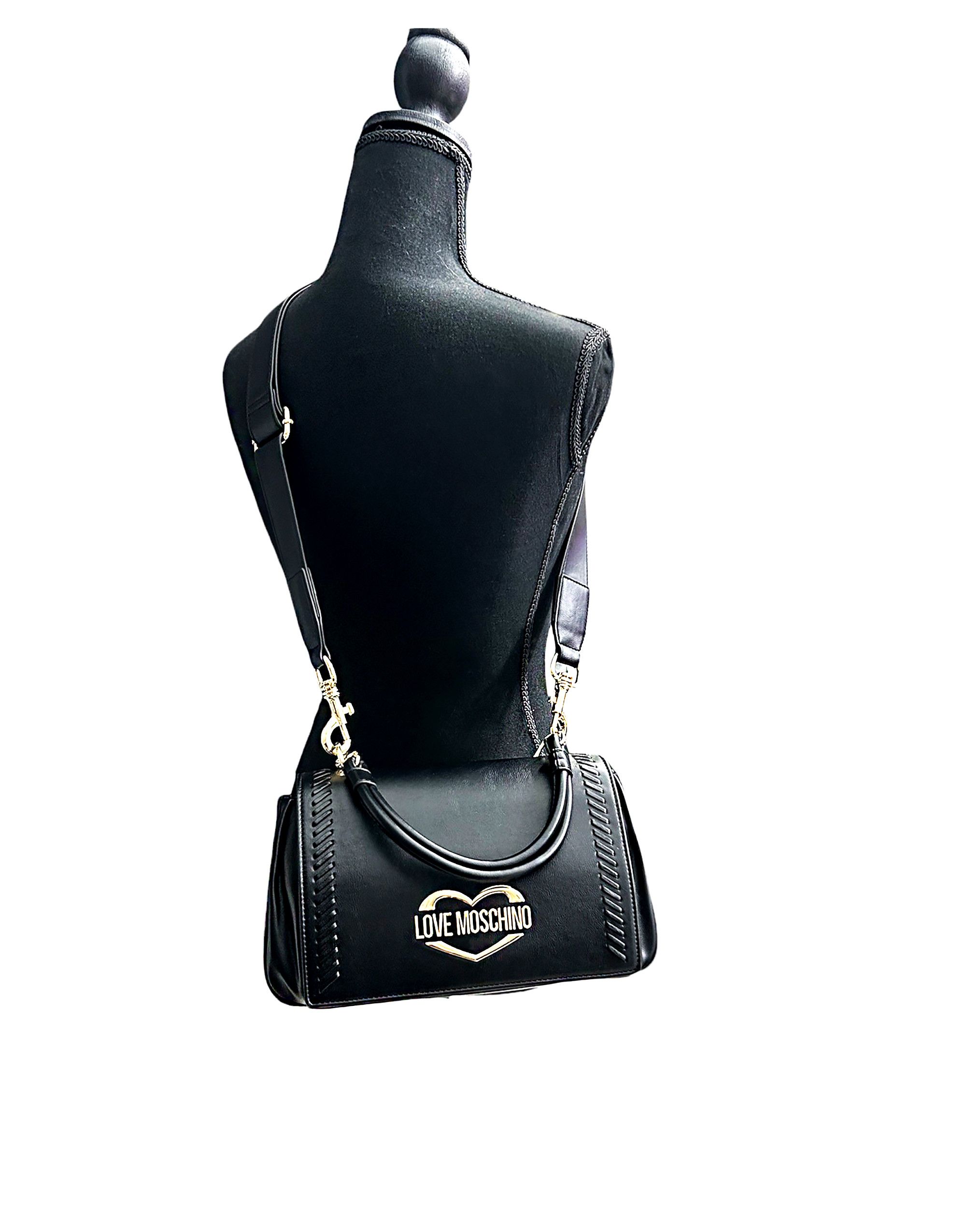 Love Moschino Love Moschino Faux Leather Shoulder Bag Size ONE SIZE - 6 Thumbnail