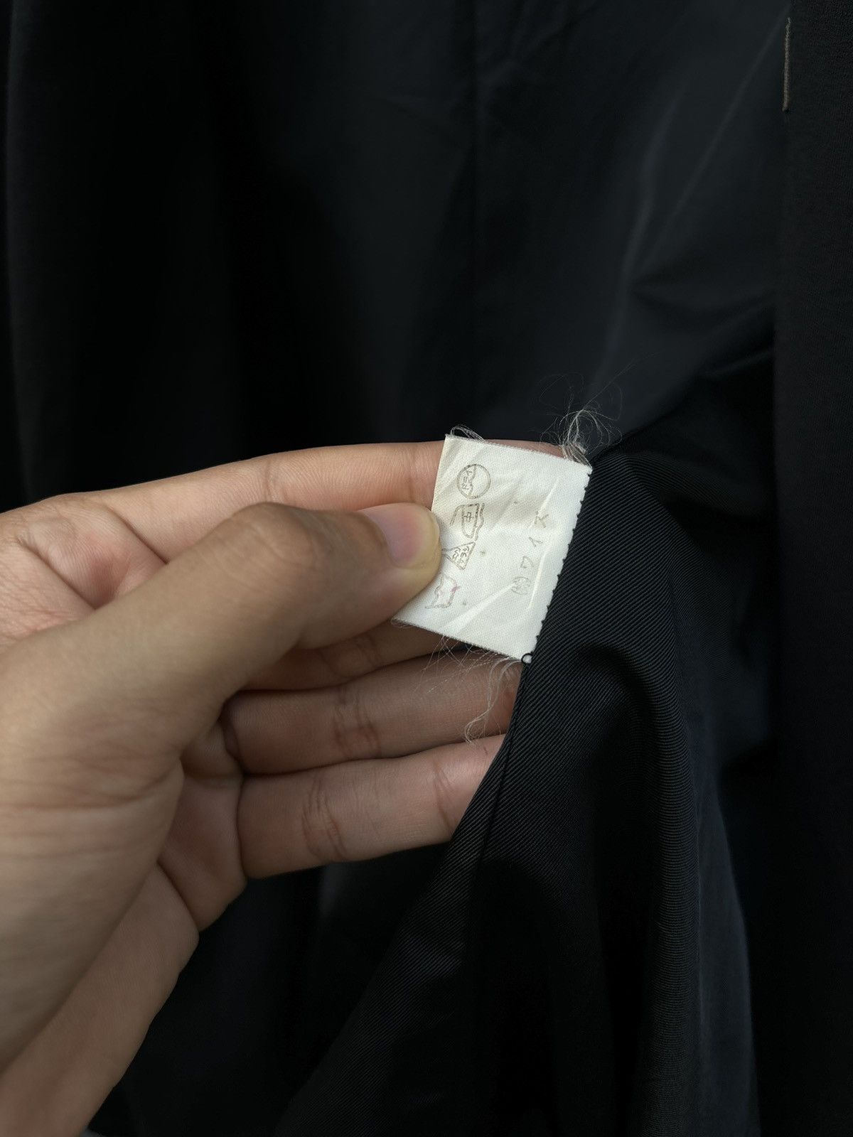 Japanese Brand × Yohji Yamamoto RARE! Japanese Brand Yohji Yamamoto Blazer 2 Button Size 42R - 5 Thumbnail