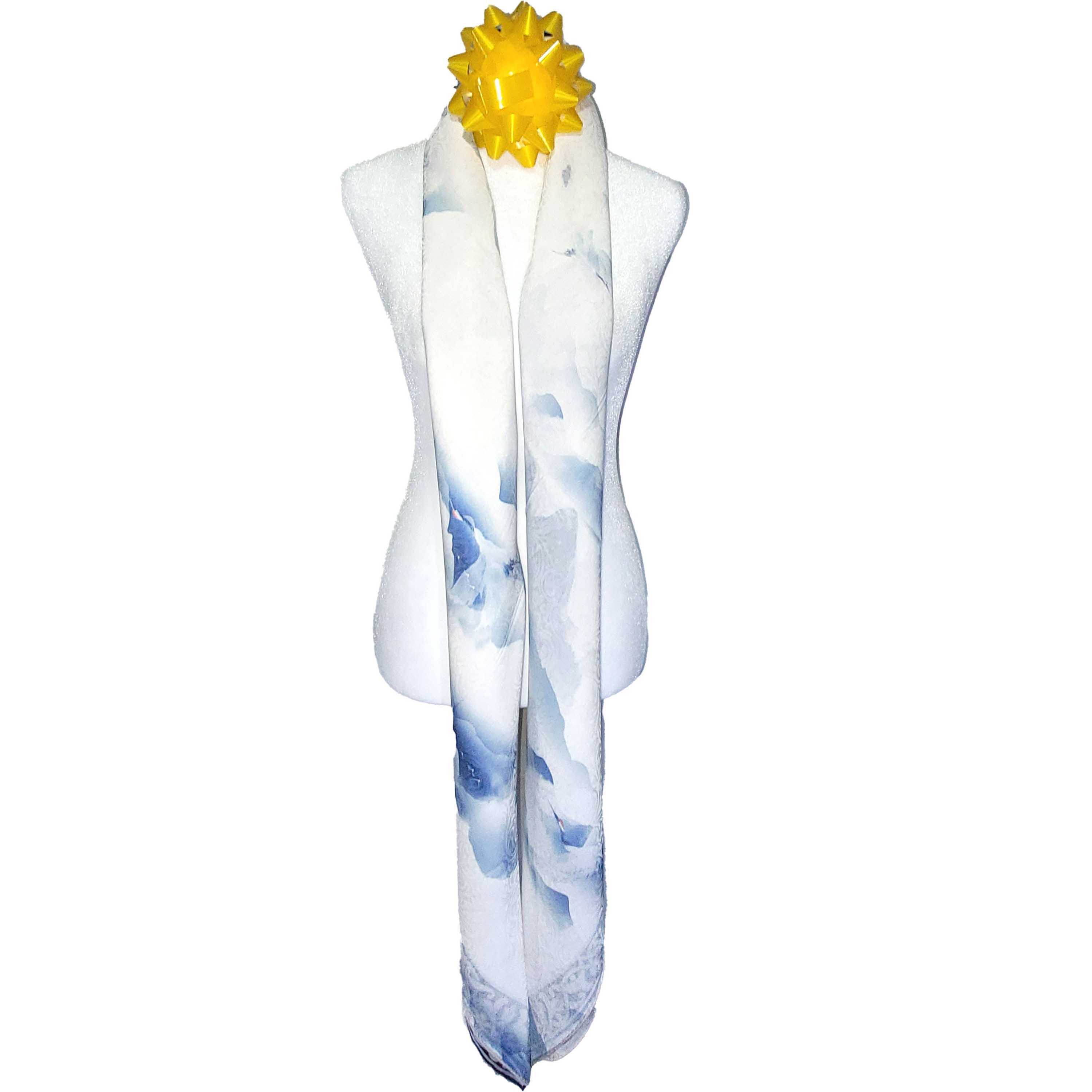 Other NWT Double Sided Silk Scarf 52"x52" Large Square Wrap 3251 Size ONE SIZE - 6 Thumbnail