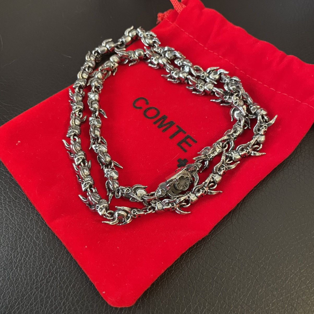 Other Project Comte Dual Demon Skull Chain Size ONE SIZE - 1 Thumbnail