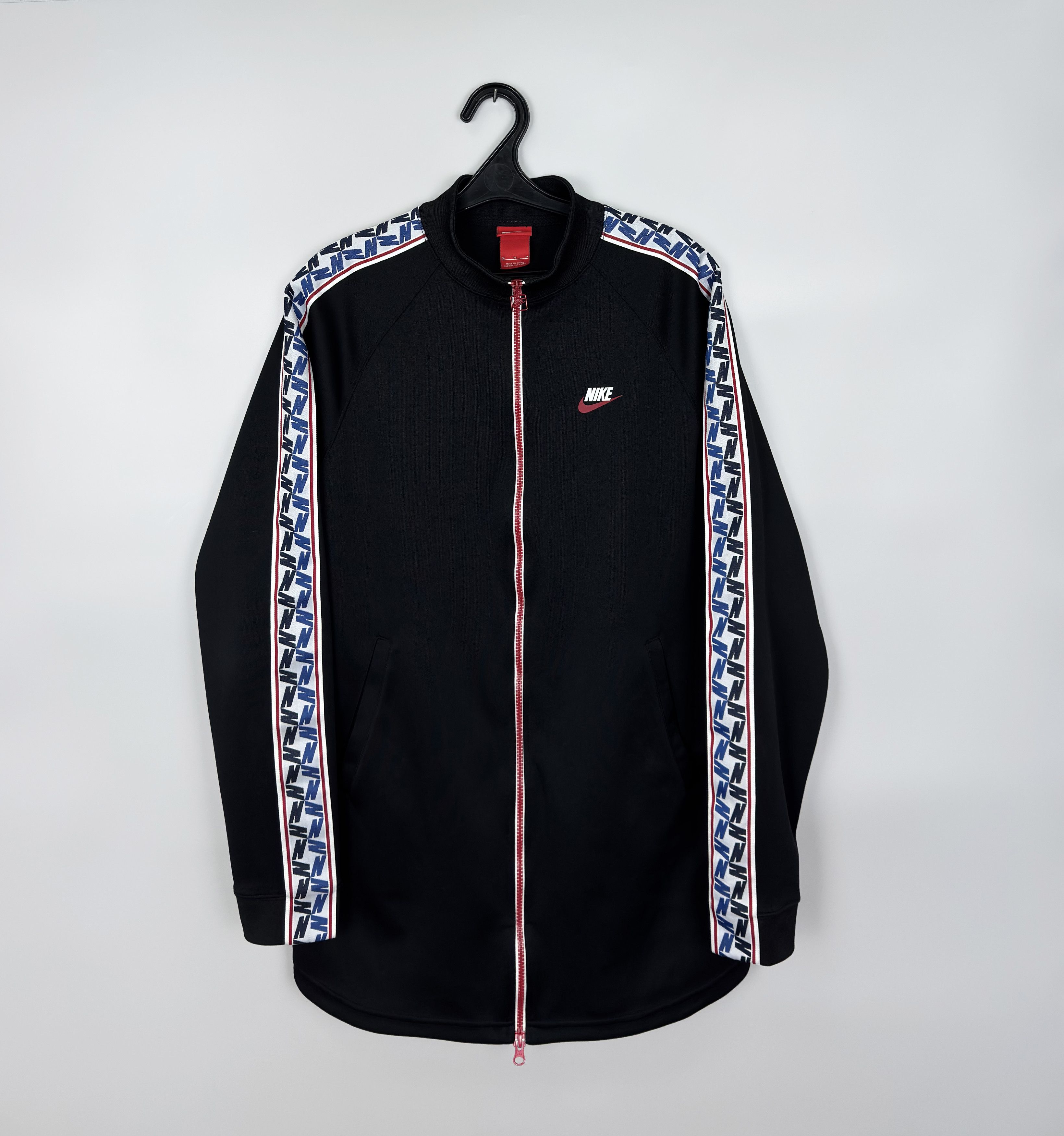 Nike Nike Taped Poly Track Jacket Black Size US M / EU 48-50 / 2 - 4 Thumbnail