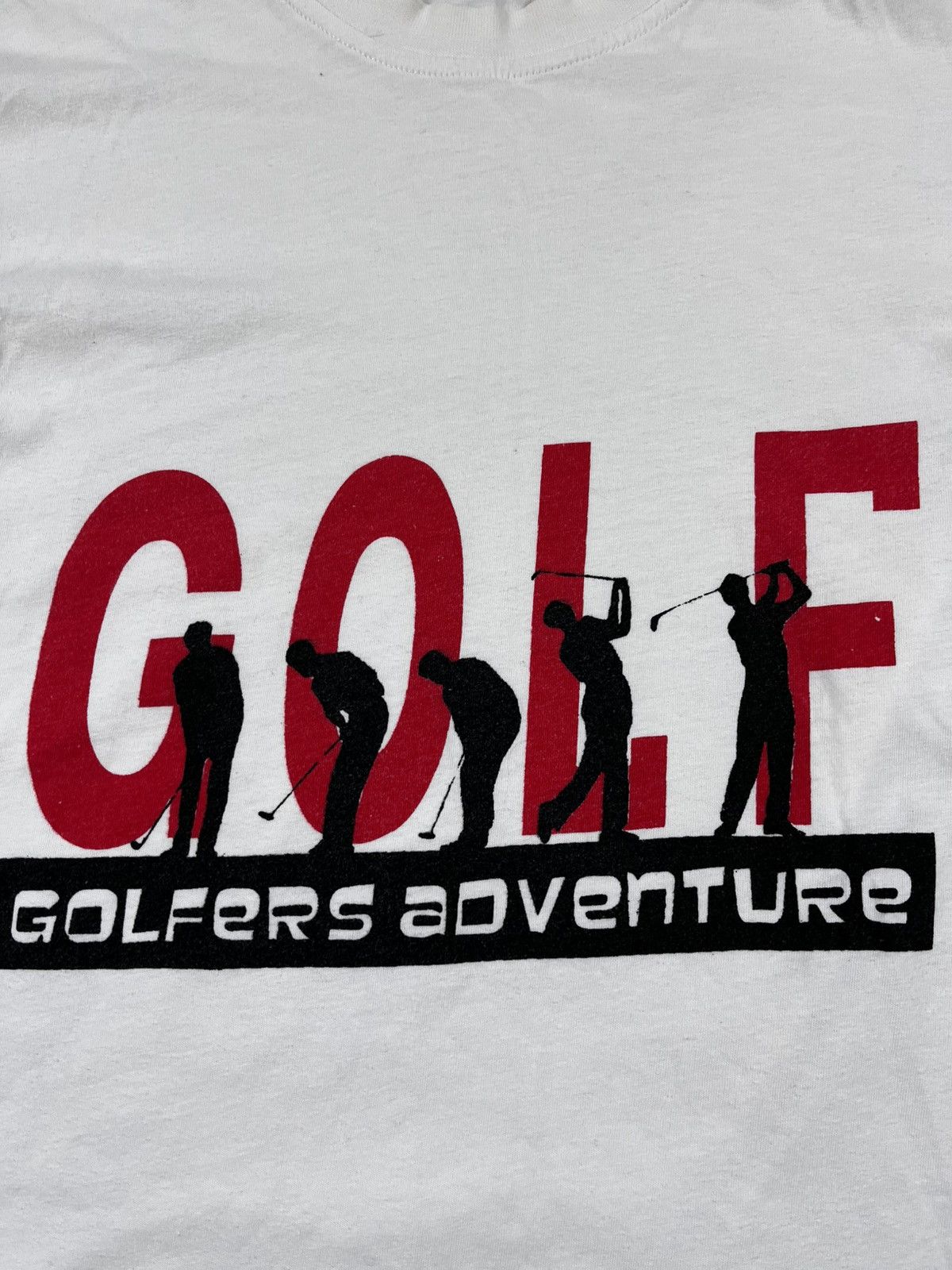 Vintage Vintage Y2K Golfers Adventure big logo tee streetwear Size US S / EU 44-46 / 1 - 8 Thumbnail