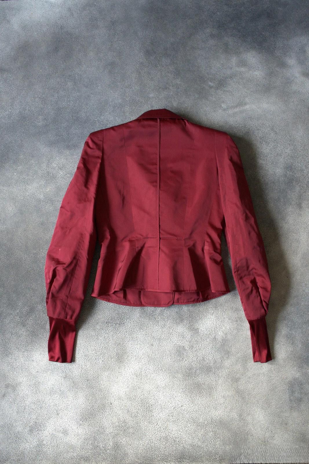 Yves Saint Laurent F/W 2004 Yves Saint Laurent by Tom Ford RUNWAY Pagoda Silk Size L / US 10 / IT 46 - 12 Thumbnail