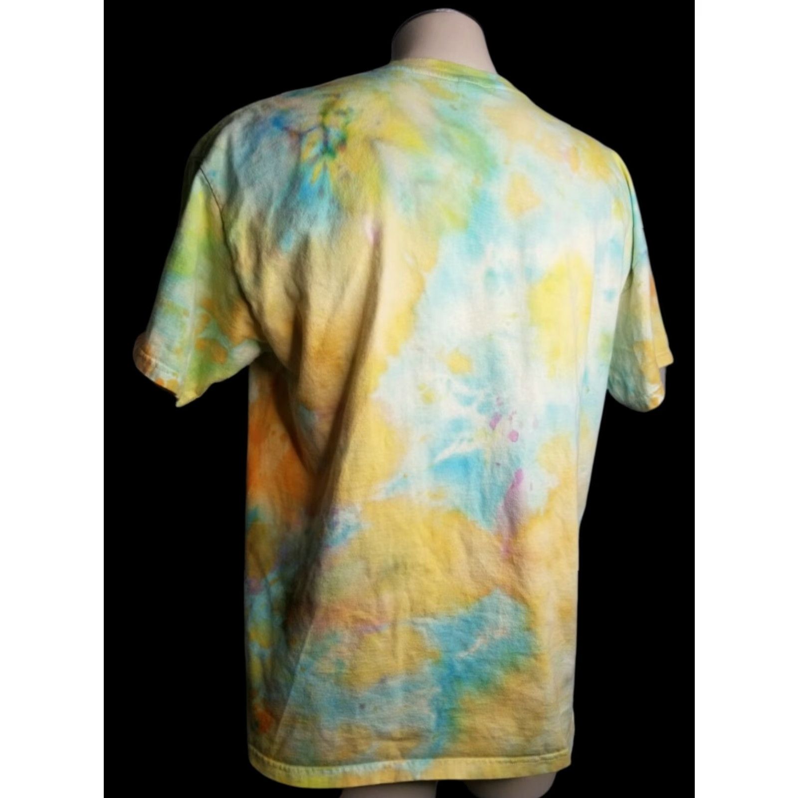 Hanes Mens XL 2006 1st Annual Couch Potato 10k Funny Tie Ice Dye T Shirt Anchorage AK Size US XL / EU 56 / 4 - 2 Thumbnail