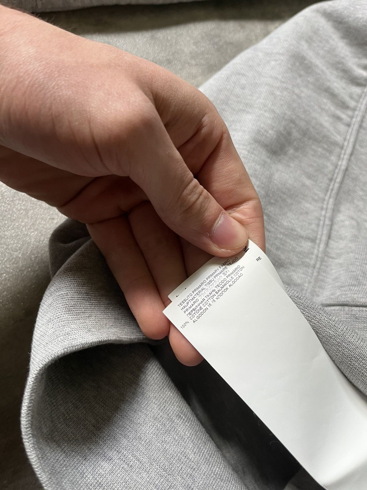 Maison Margiela Maison Margiela S/S 21 Icon gray hoodi double layer rare Size US M / EU 48-50 / 2 - 10 Thumbnail