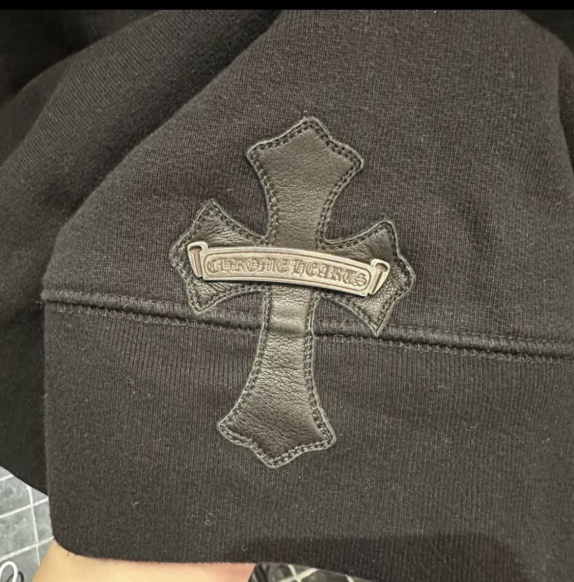 Chrome Hearts CHROME HEARTS Size L Sanskrit embroidered black hoodie xy Size US L / EU 52-54 / 3 - 7 Thumbnail