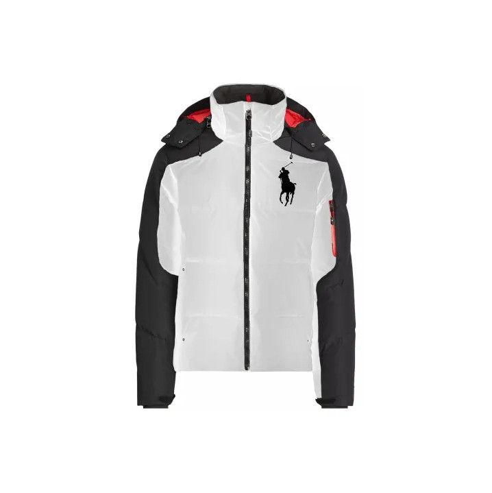 Polo Ralph Lauren Polo Ralph Lauren Colorblock Logo Zip Hooded Jacket Size US S / EU 44-46 / 1 - 1 Thumbnail