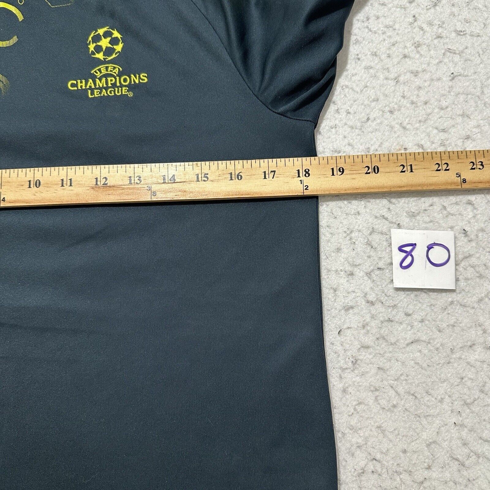 Adidas Adidas Small ClimaLite T Shirt UEFA Champions League Tee Size US S / EU 44-46 / 1 - 8 Thumbnail