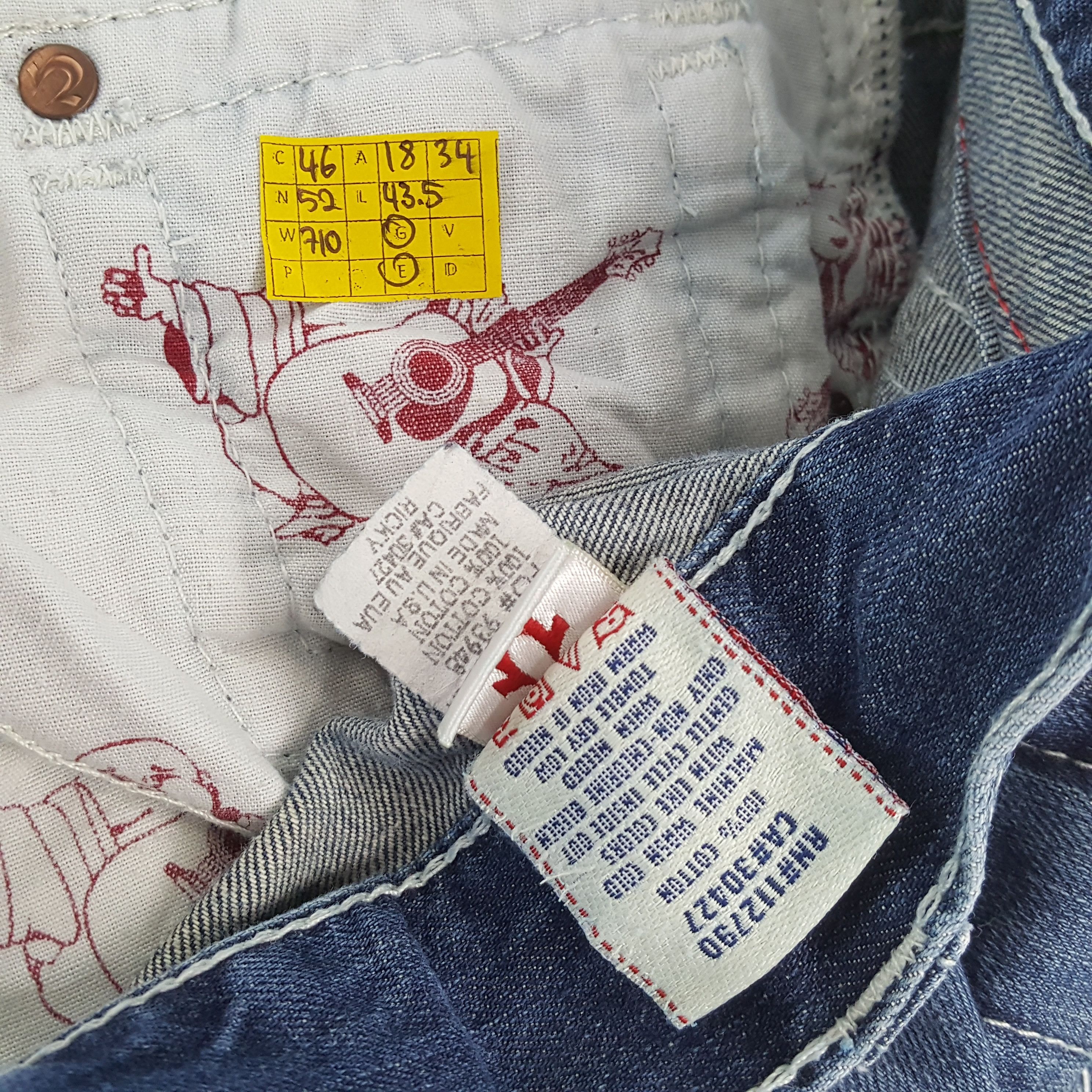 Jean × True Religion × Vintage Vintage TRUE RELIGION American Section Ricky Bootcut Jeans Size US 36 / EU 52 - 13 Thumbnail