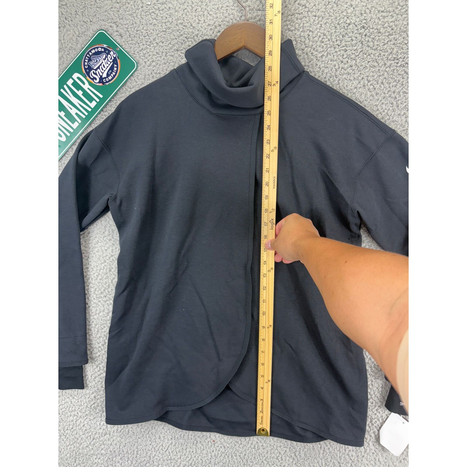 Nike Nike Maternity Sweatshirt Womens Extra Small Black Pregnancy Size XS / US 0-2 / IT 36-38 - 2 Thumbnail