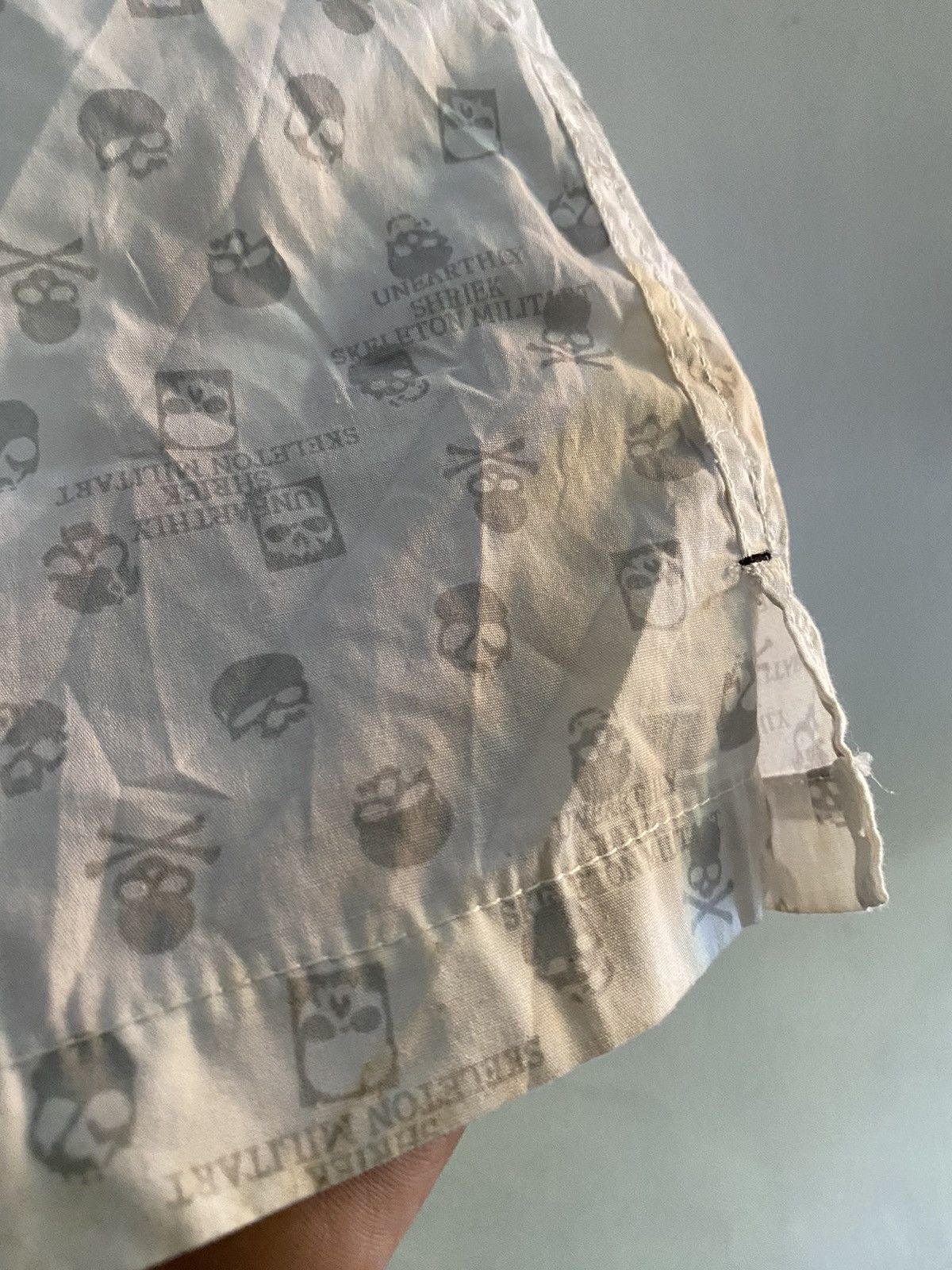 If Six Was Nine × Japanese Brand Seditionaries Splendid Satisfaction skull button ups shirts Size US M / EU 48-50 / 2 - 8 Thumbnail