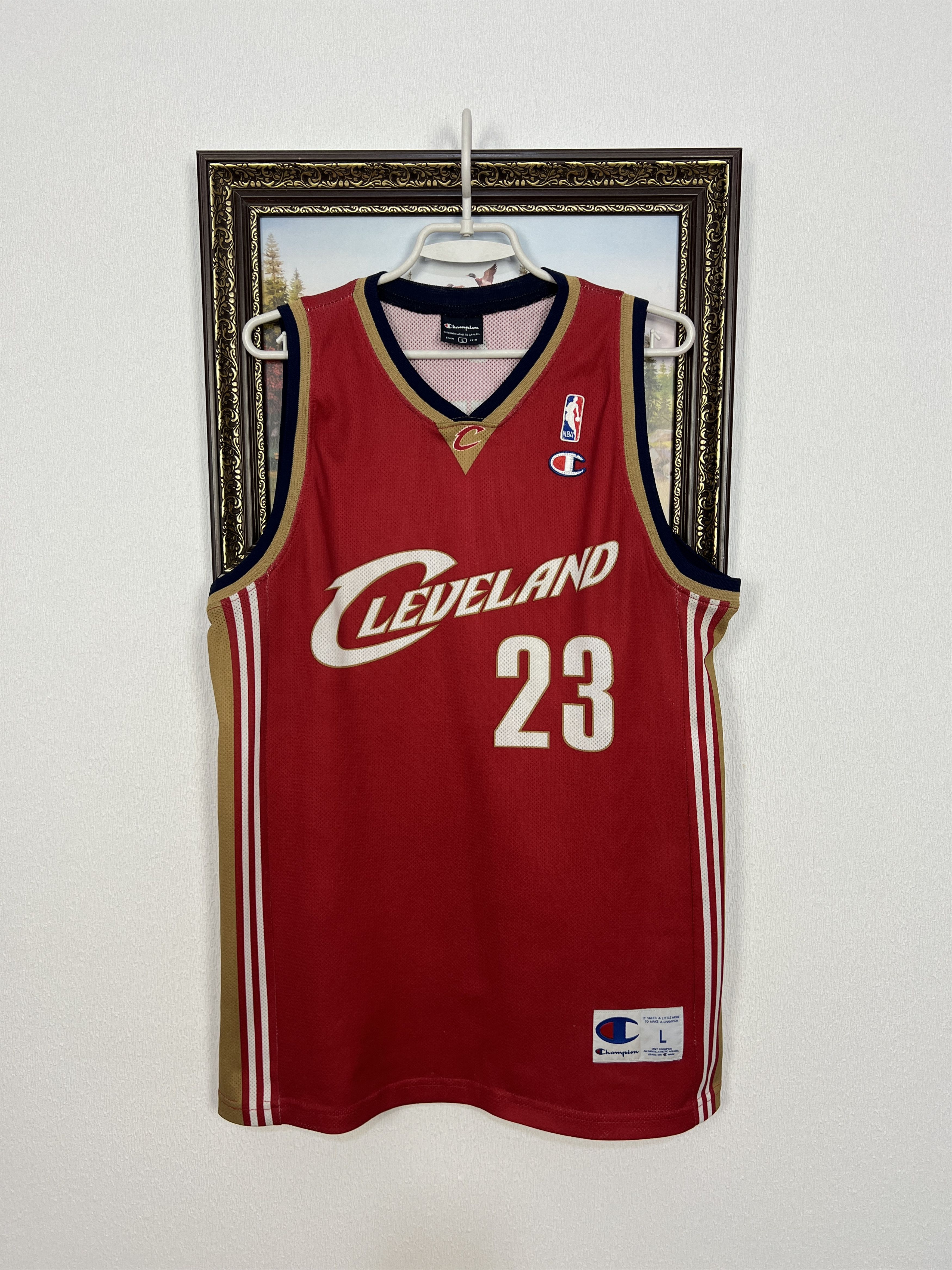 Champion Vintage Champion Cleveland Jersey #23 LeBron James NBA Size US L / EU 52-54 / 3 - 1 Thumbnail