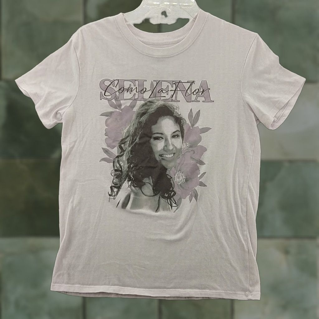 Pinko Women's Selena Quintanilla Como La Flor Pink T Shirt Size Small Size S / US 4 / IT 40 - 1 Thumbnail