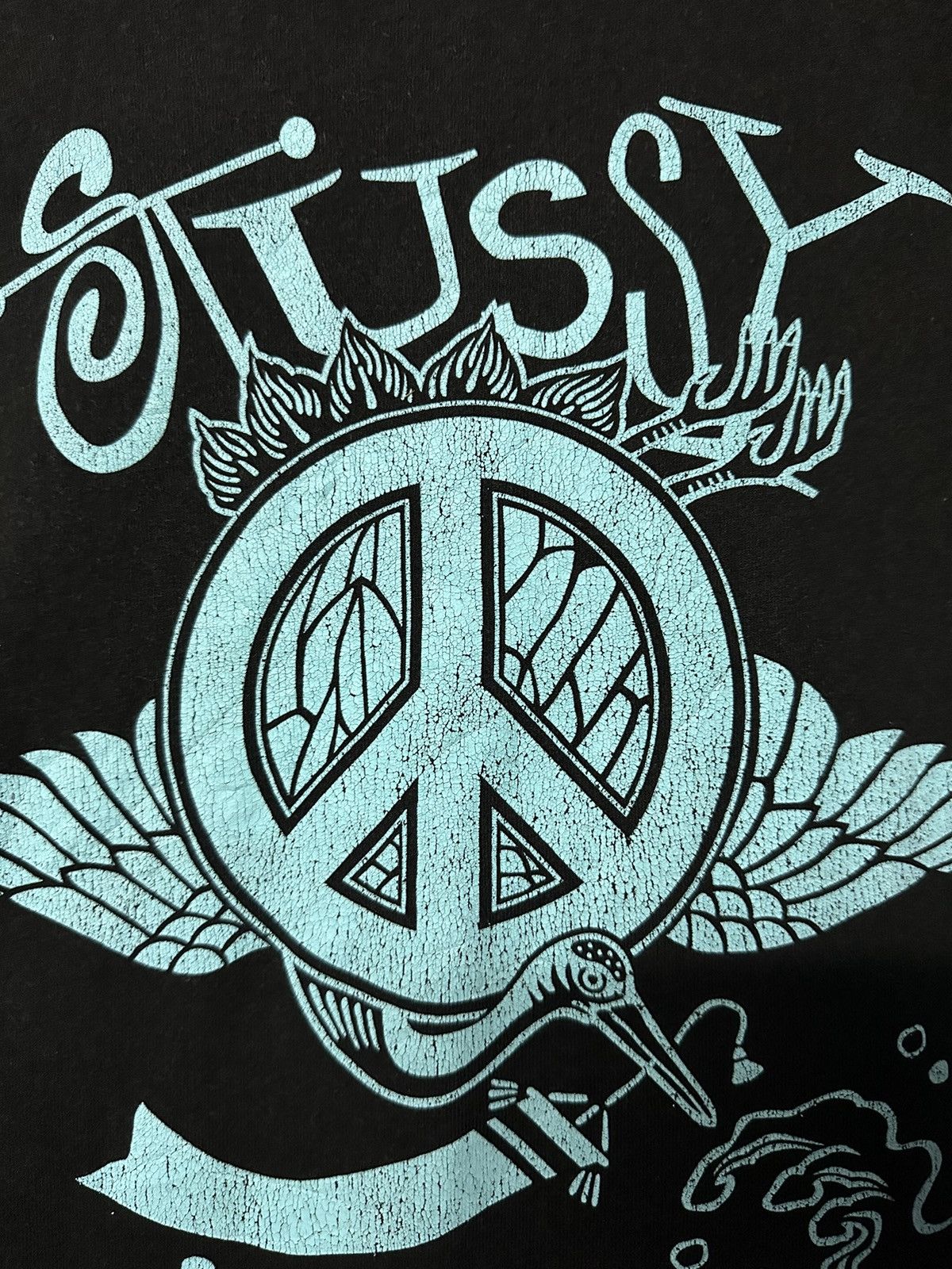 Stussy × Vintage Stussy International Posse Sun Faded Tee Size US L / EU 52-54 / 3 - 5 Thumbnail