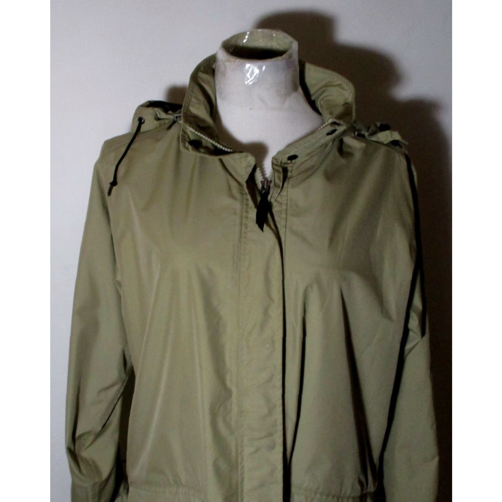 Eastern Mountain Sports EMS EASTERN MOUNTAIN SPORTS Taupe Full Zip Hooded Coat M Women Coat Size M / US 6-8 / IT 42-44 - 2 Thumbnail
