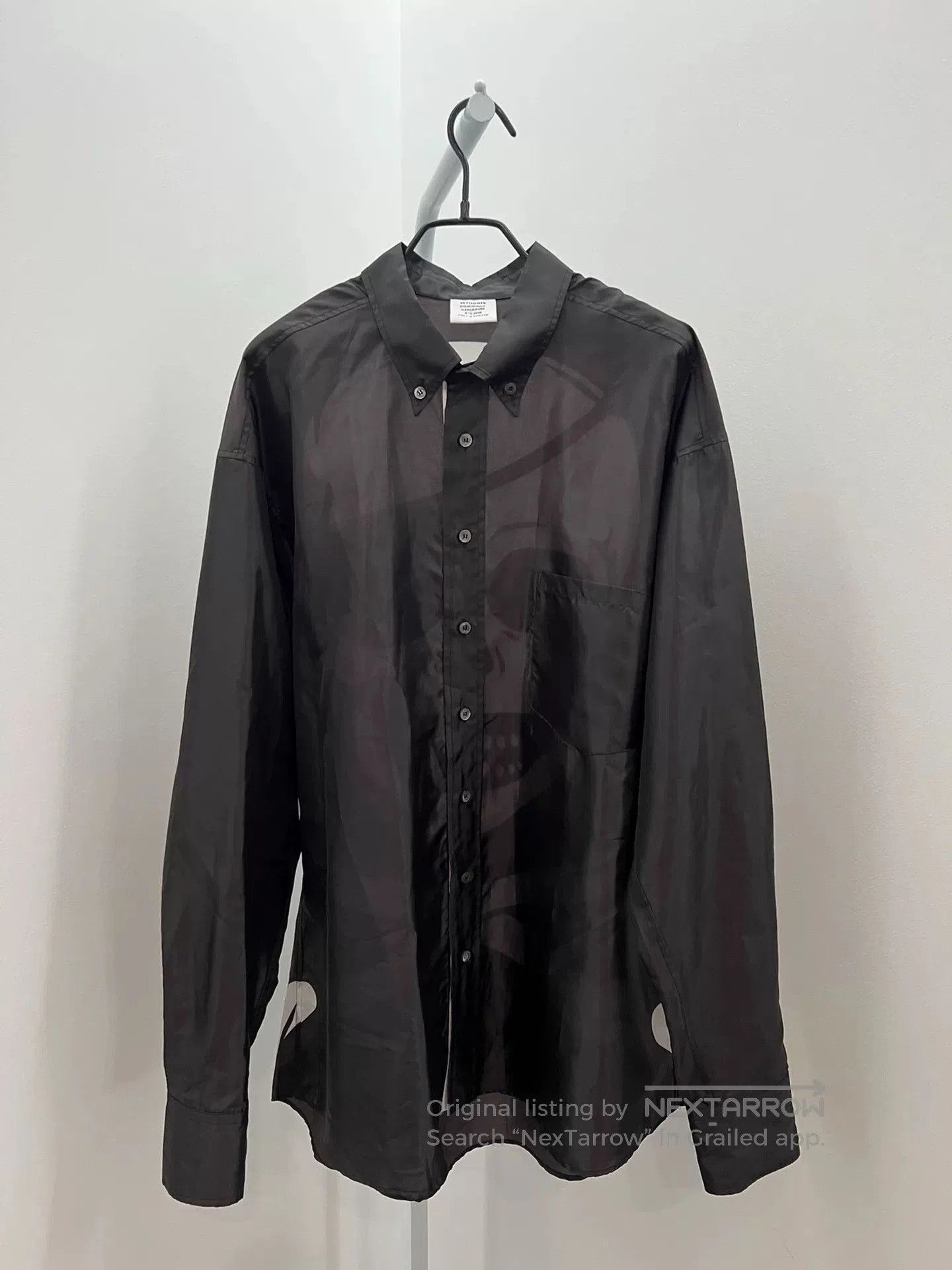 Vetements Vetements 2019SS Skull Pirate Print Shirt. Size US S / EU 44-46 / 1 - 1 Thumbnail